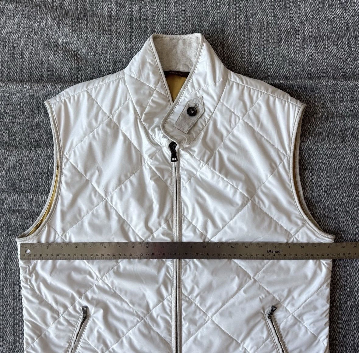 Bullock & Jones Waterville Fit Quilted Vest Size 54 XL Water Repellant Italy Size US XL / EU 56 / 4 - 12 Thumbnail