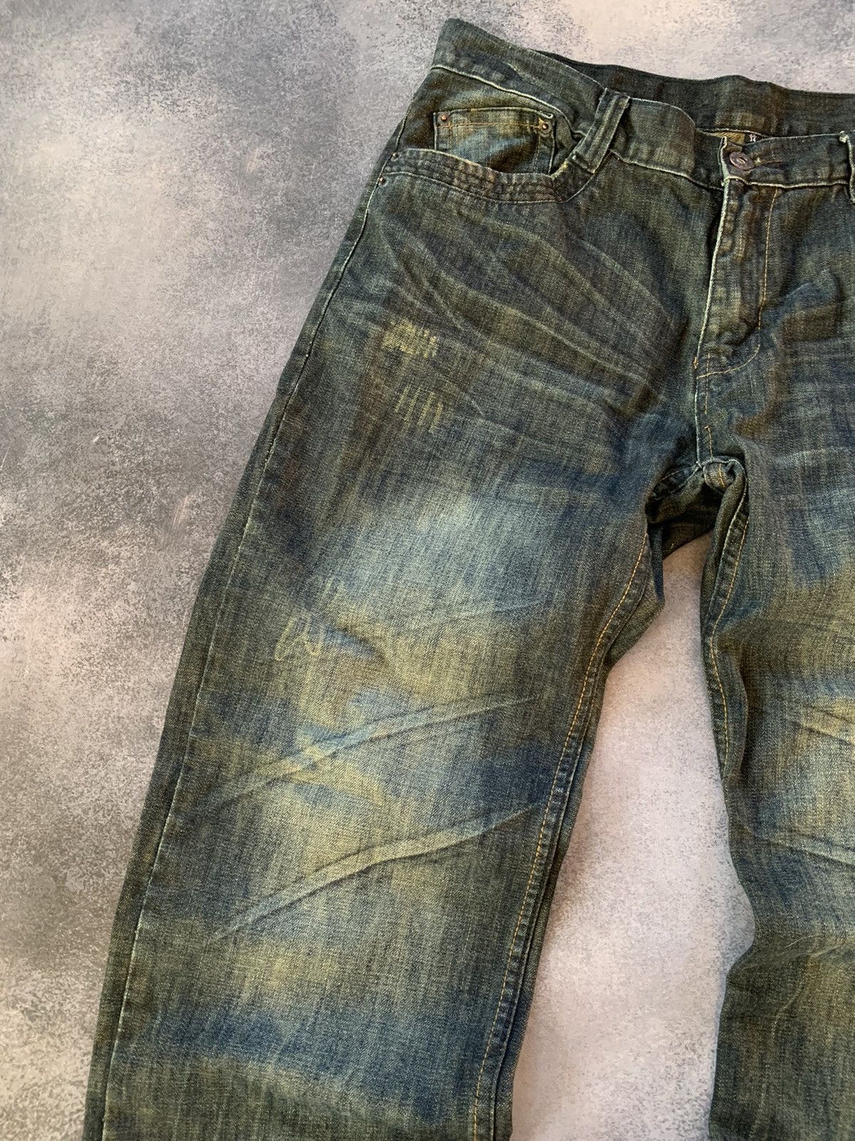 Hysteric Glamour × If Six Was Nine × Japanese Brand 💥 HYSTERIC GLAMOUR BALENCIAGA STYLE JAPANESE JEANS Size US 34 / EU 50 - 5 Thumbnail