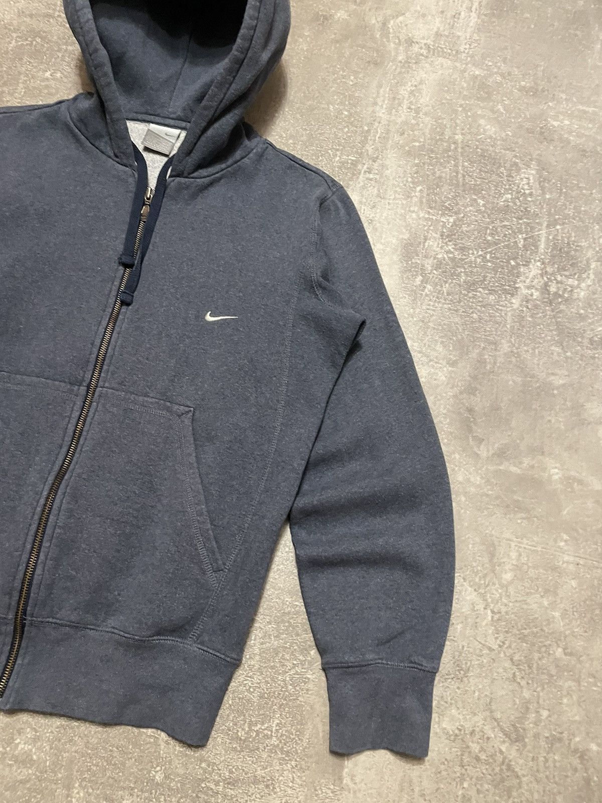 Nike Vintage Nike Zip-Up Hoodie Swoosh Logo Size US S / EU 44-46 / 1 - 5 Thumbnail