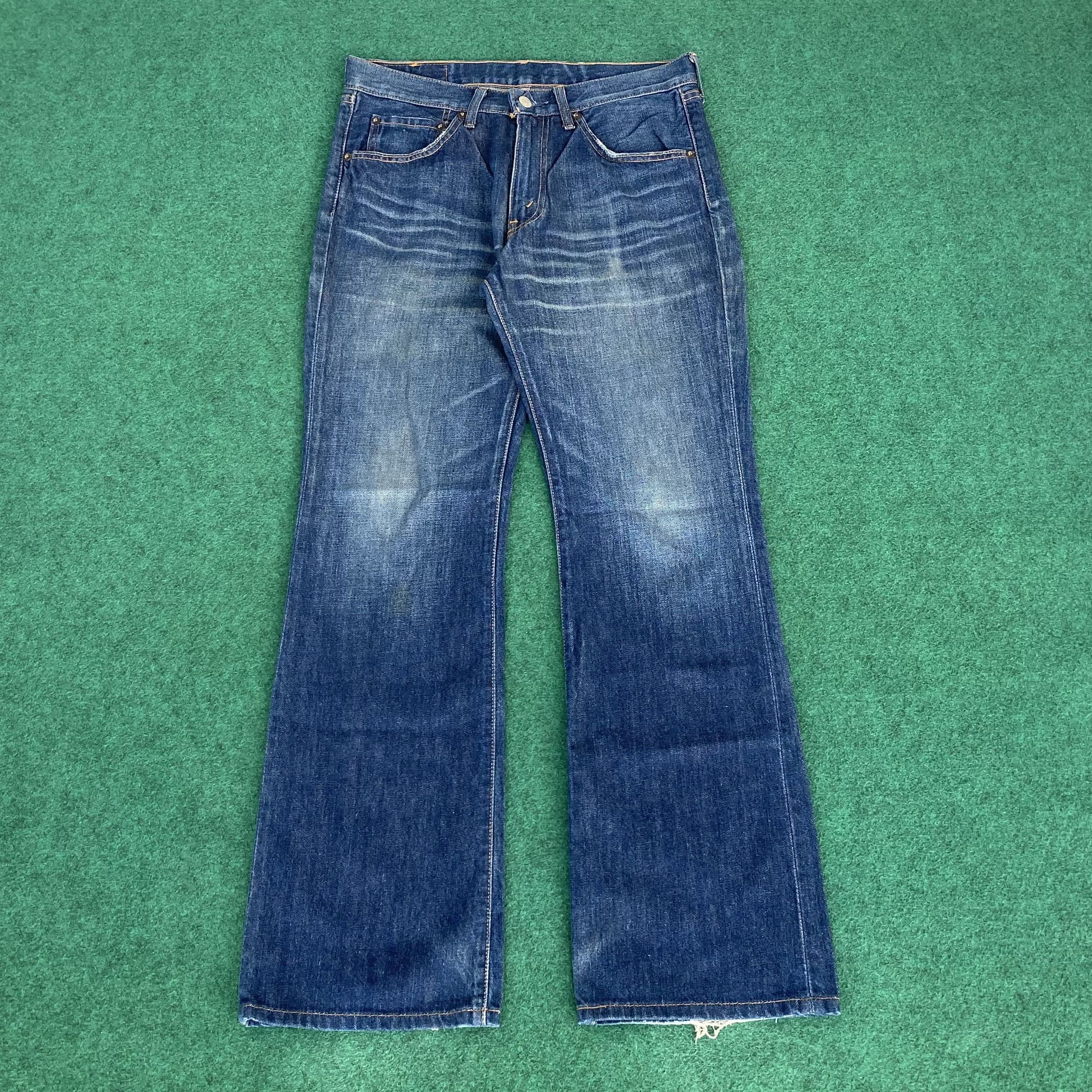 Levi's × Vintage Vtg Levis 517 Denim Flare Sz 31 Bootcut Jeans Size US 31 - 1 Thumbnail