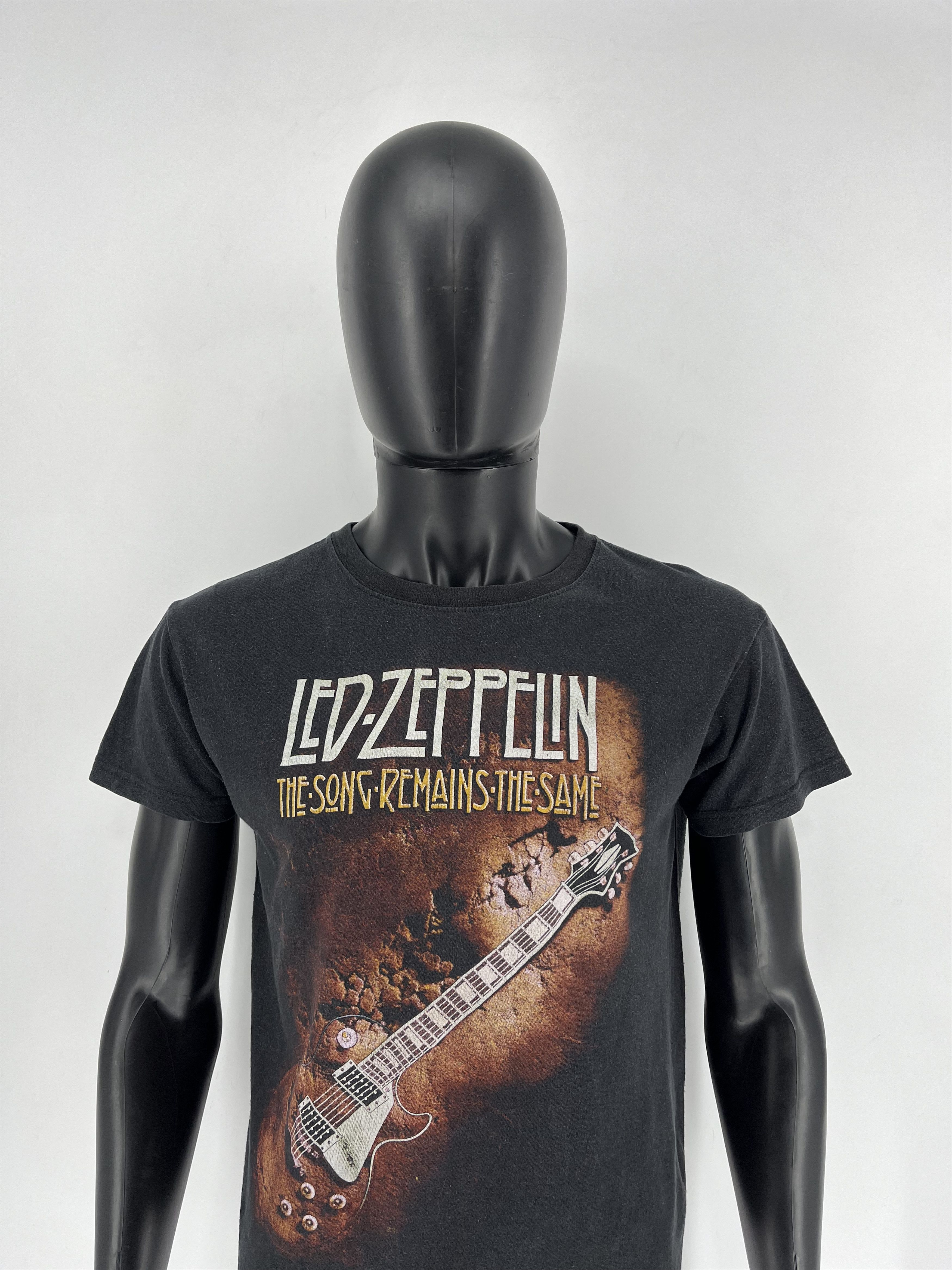 Band Tees × Vintage Vintage Y2K LED ZEPPELIN Band Rock Tour T-shirt 90s Style Size US M / EU 48-50 / 2 - 2 Thumbnail