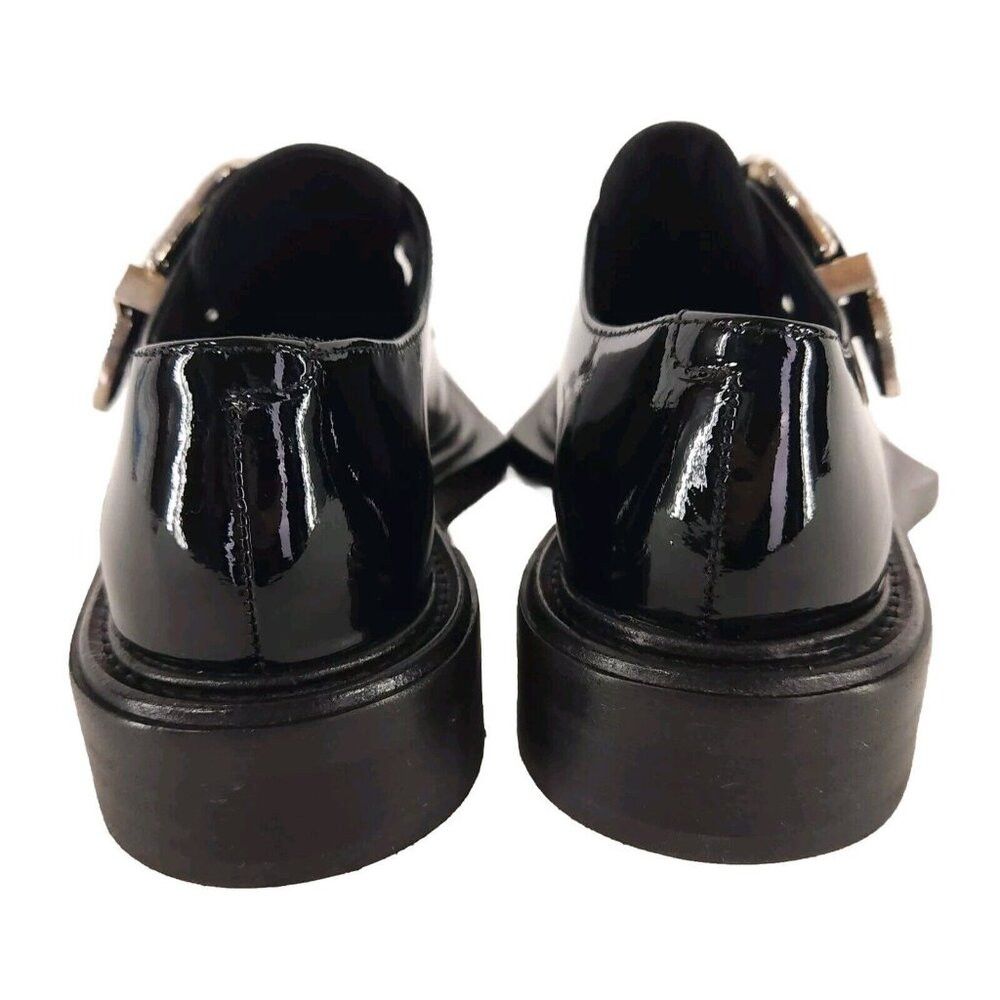 Martine Rose Martine Rose Patent Shoom Loafers 37 W7 Black New Size US 7 / IT 37 - 7 Thumbnail
