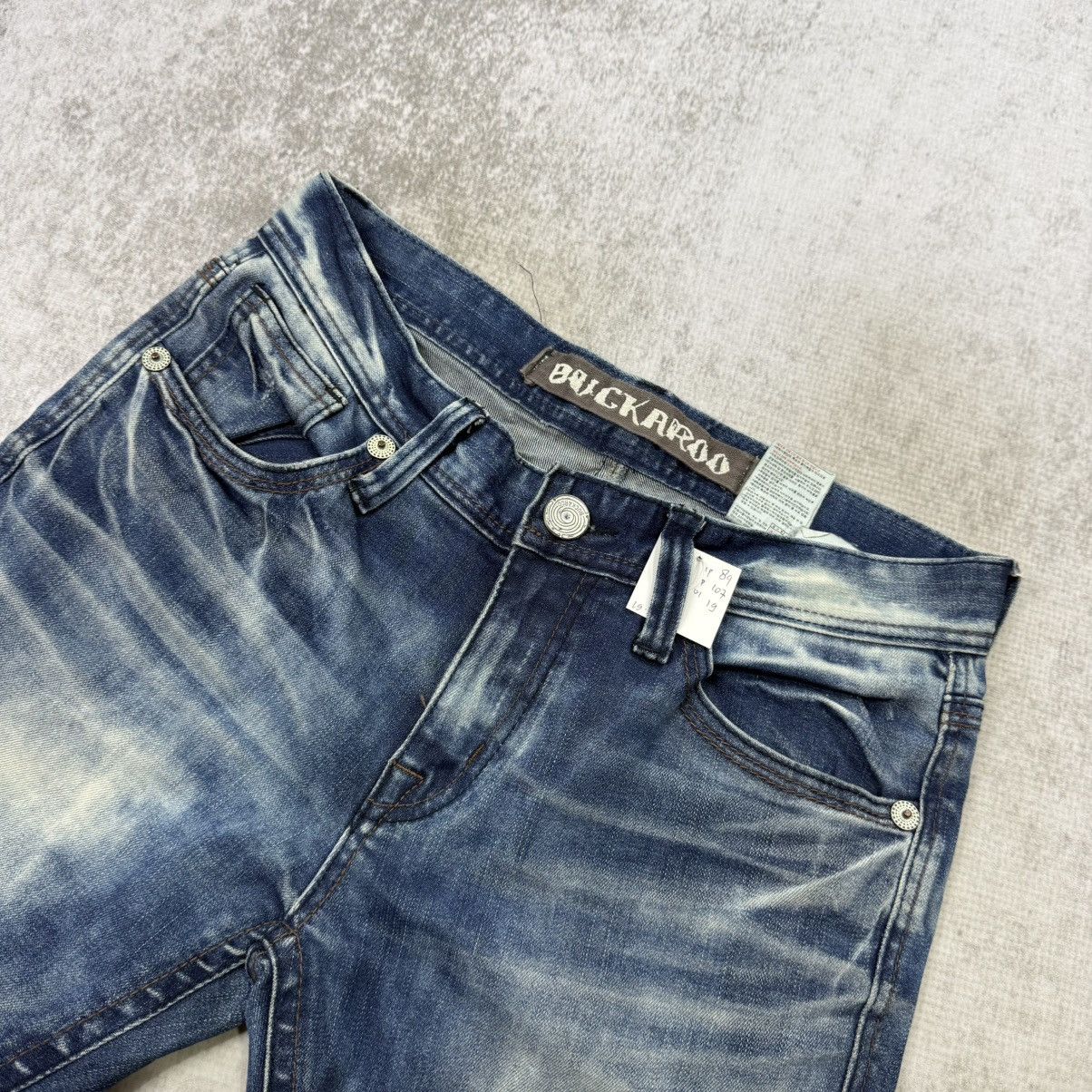 BUCKAROO Buckaroo washed blue jeans denim Size US 32 / EU 48 - 4 Thumbnail