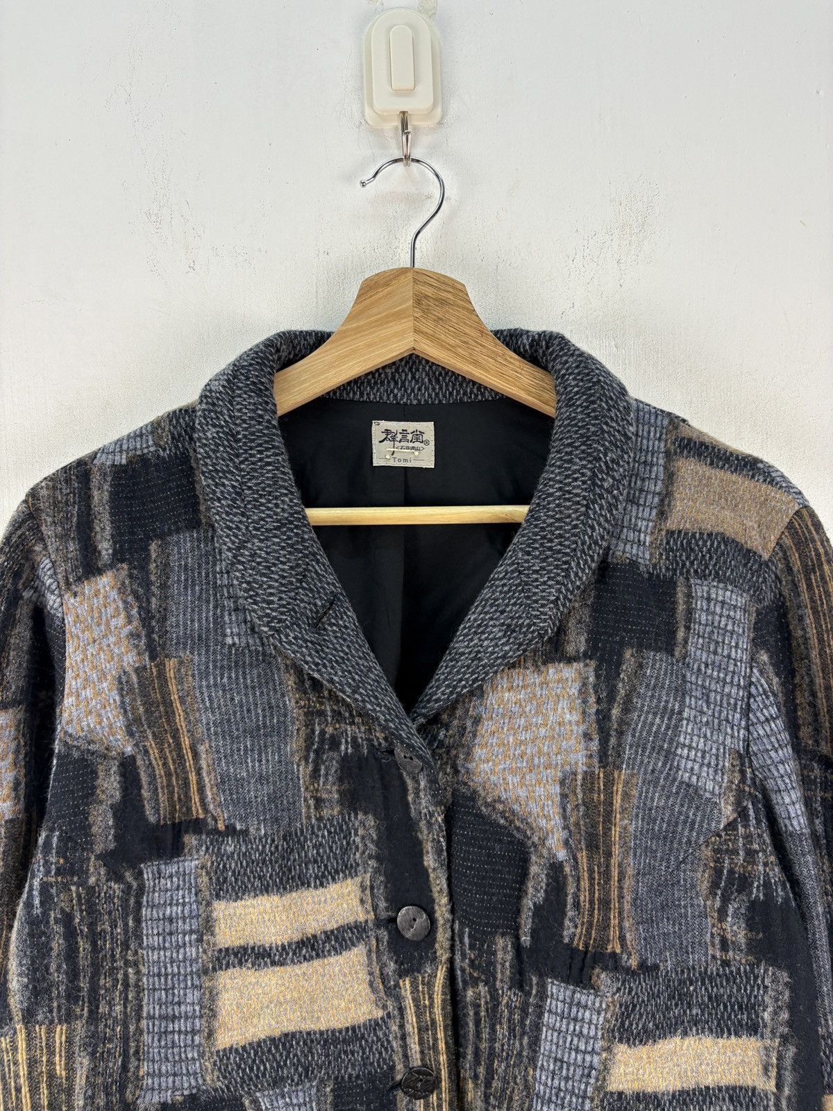 Japanese Brand Vintage Japanese Shawl Collar Jacket Patchwork Kapital Style Size US M / EU 48-50 / 2 - 3 Thumbnail