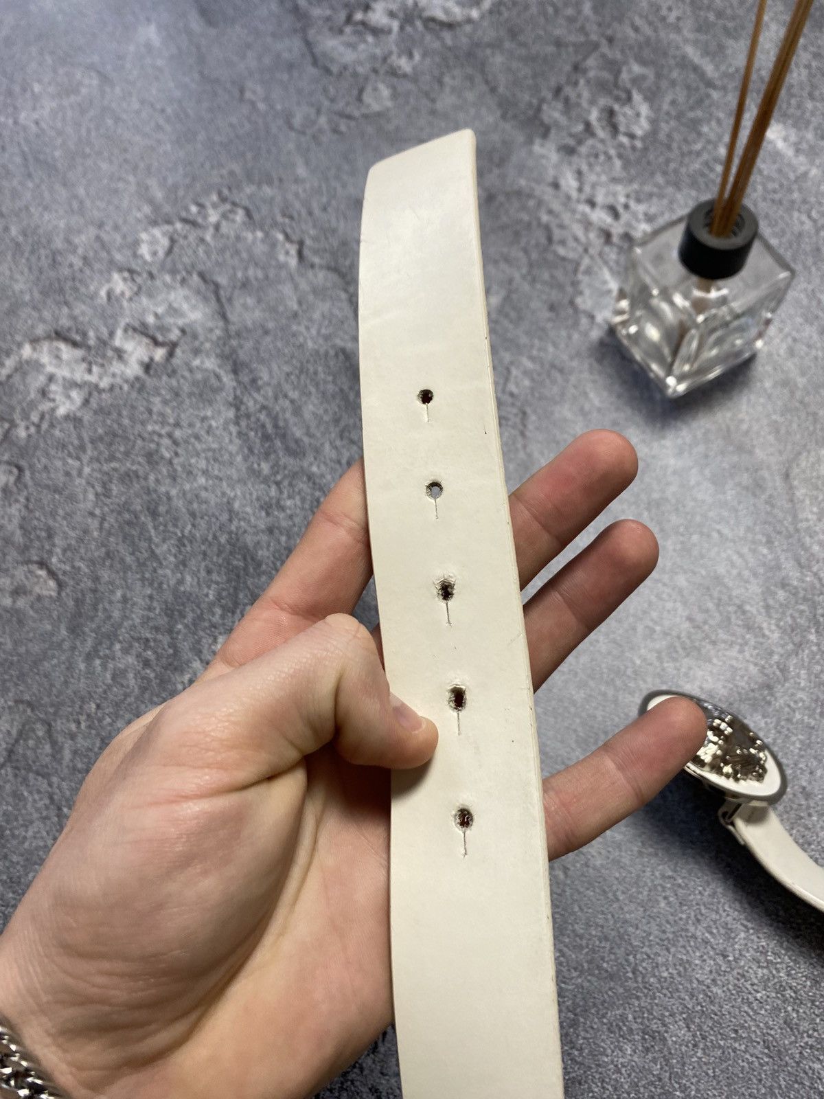 Versace Versace versus lion belt leather vintage Size ONE SIZE - 8 Thumbnail