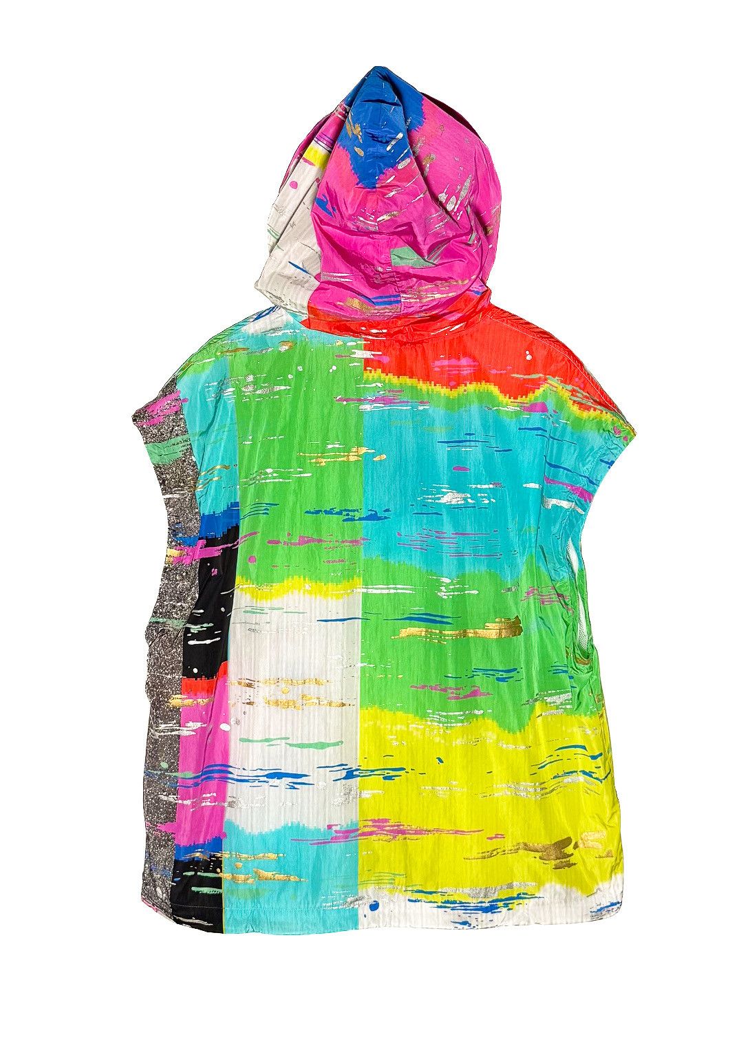 Dolce & Gabbana Dolce & Gabbana Multicolour Glitch Oversized Windbreaker Size XL / US 12-14 / IT 48-50 - 6 Thumbnail