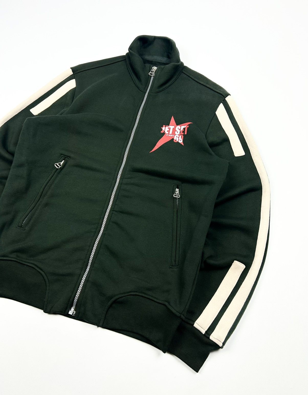 JET SET × Patagonia × Vintage Vintage Jet Set Zip up Sweatshirt Star Logo Archive Y2k Size US S / EU 44-46 / 1 - 4 Thumbnail