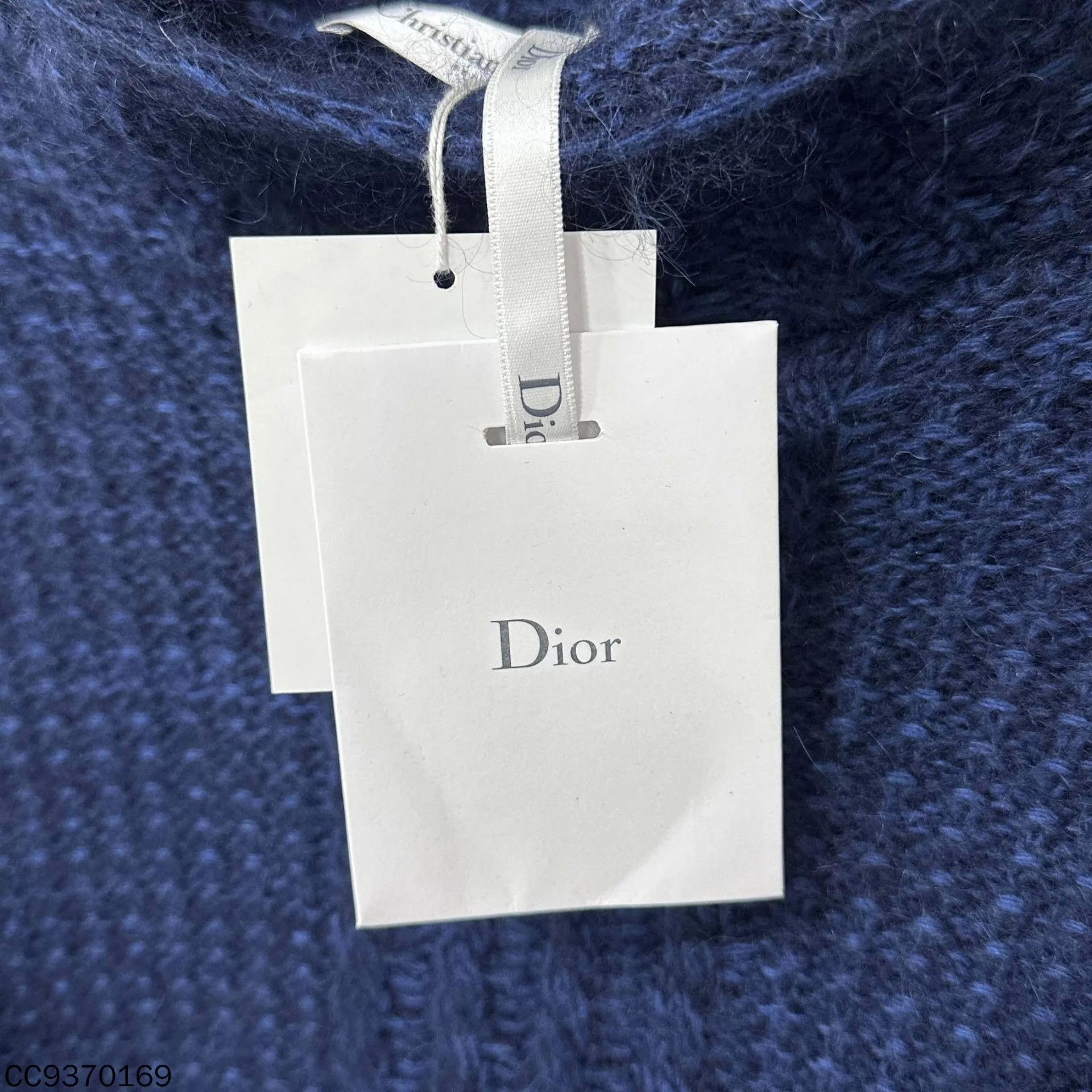Dior Dior blue hooded wool sweater Size M / US 6-8 / IT 42-44 - 6 Thumbnail