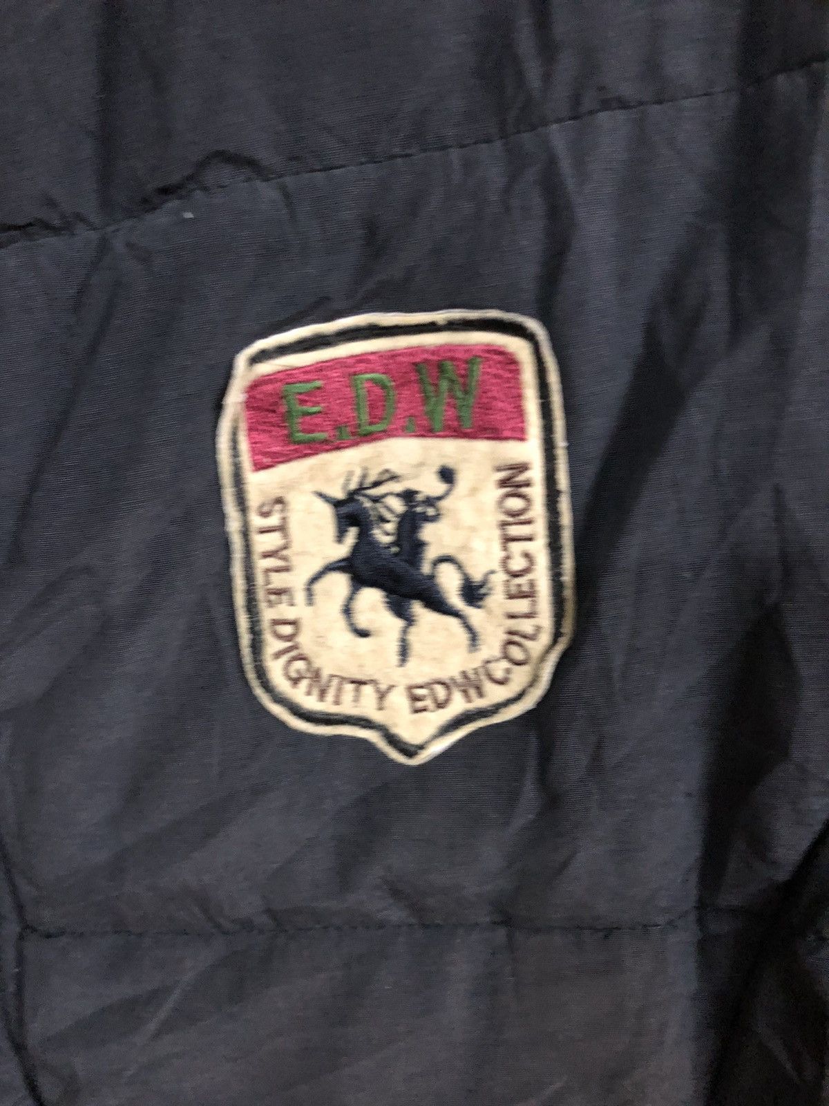 Designer × Edwin × Japanese Brand Vintage Y2k Edwin Puffer zipper Jacket Size US L / EU 52-54 / 3 - 5 Thumbnail