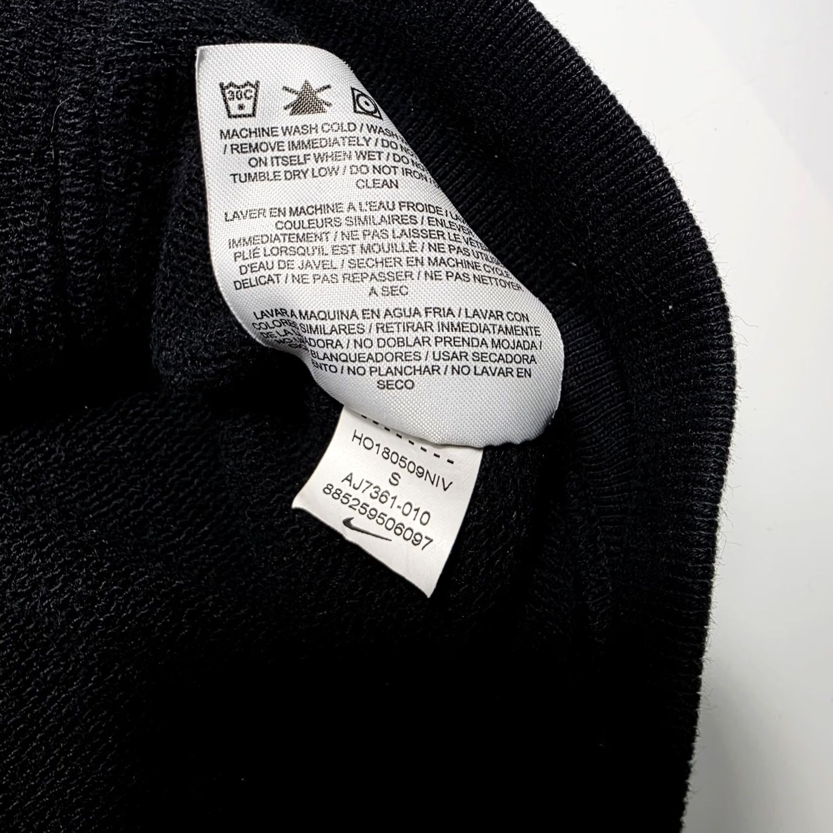 Nike Nike Hoodie Womens Small Sportswear Rally Fitness Training AJ7361-010 Black Size S / US 4 / IT 40 - 6 Thumbnail