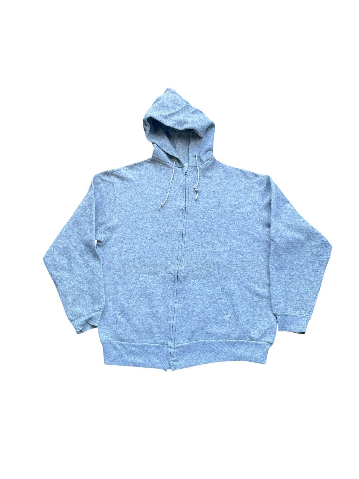 Hanes Vintage 80’s Hanes Zipper Hoodie Size US L / EU 52-54 / 3 - 1 Thumbnail
