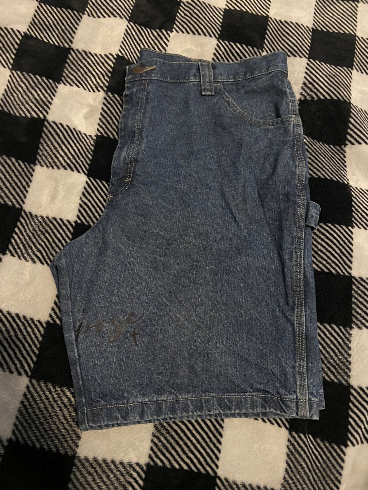 Other Wrangler x Perisseuo Jean shorts Size US 38 / EU 54 - 4 Thumbnail