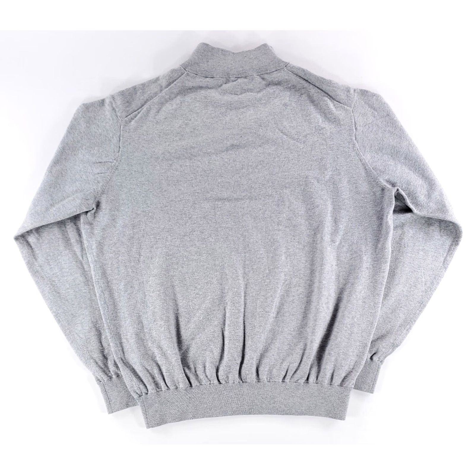 Peter Millar Peter Millar Crown Crest 1/4 Zip Pullover Gray Long Sleeve Golf Mens L Size US L / EU 52-54 / 3 - 4 Thumbnail