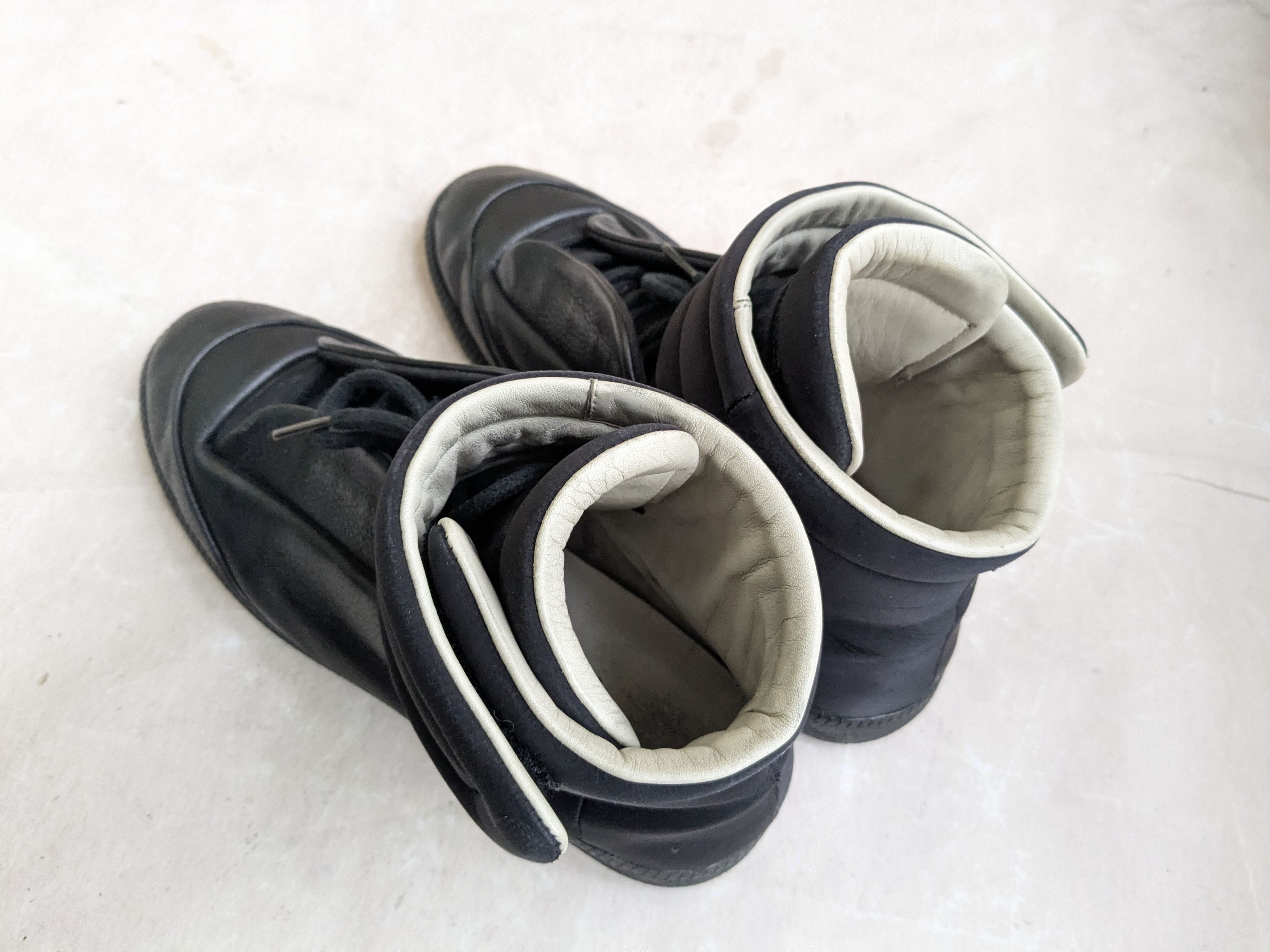 Maison Margiela Maison Margiela Future Black 8 41 High Tops Leather Size US 8 / EU 41 - 12 Thumbnail