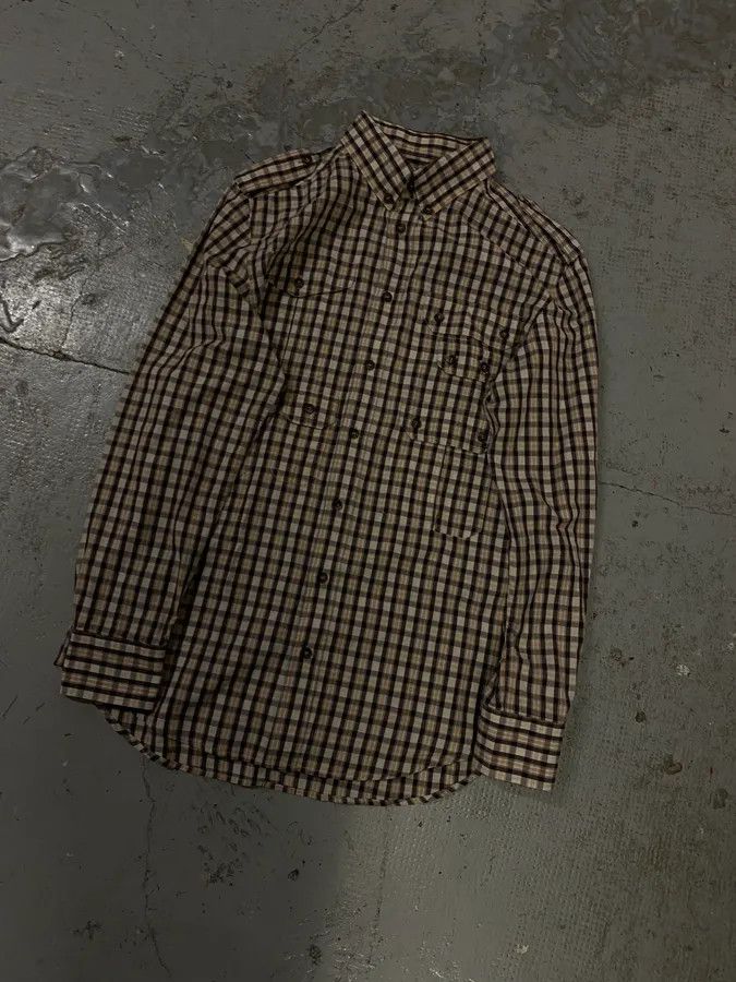 Dolce & Gabbana AW2008 Dolce & Gabbana Multi Pockets Checkered Classy Shirt Size US M / EU 48-50 / 2 - 4 Thumbnail