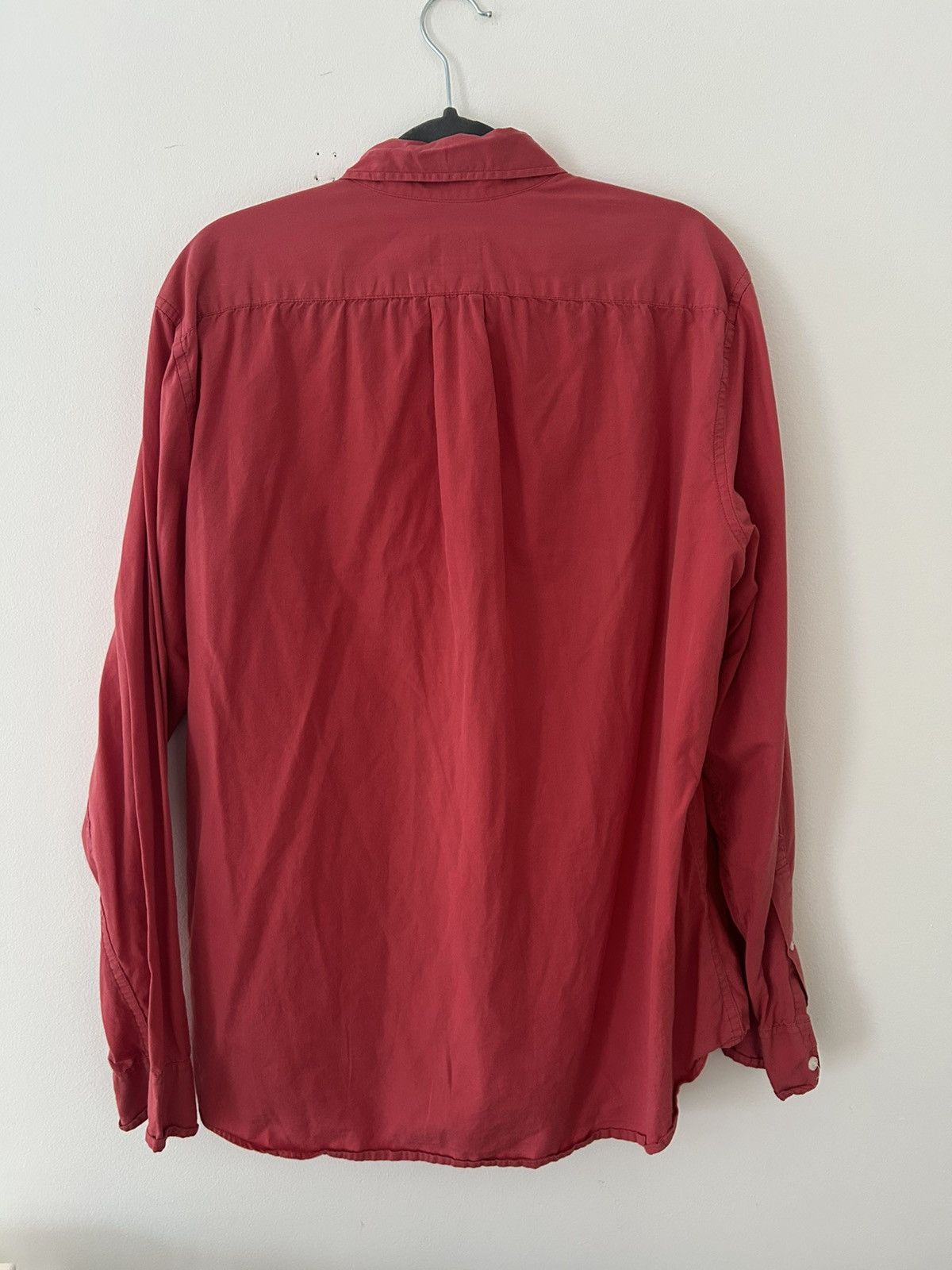 J.Crew VINTAGE Red J crew poplin button down Size US M / EU 48-50 / 2 - 5 Thumbnail