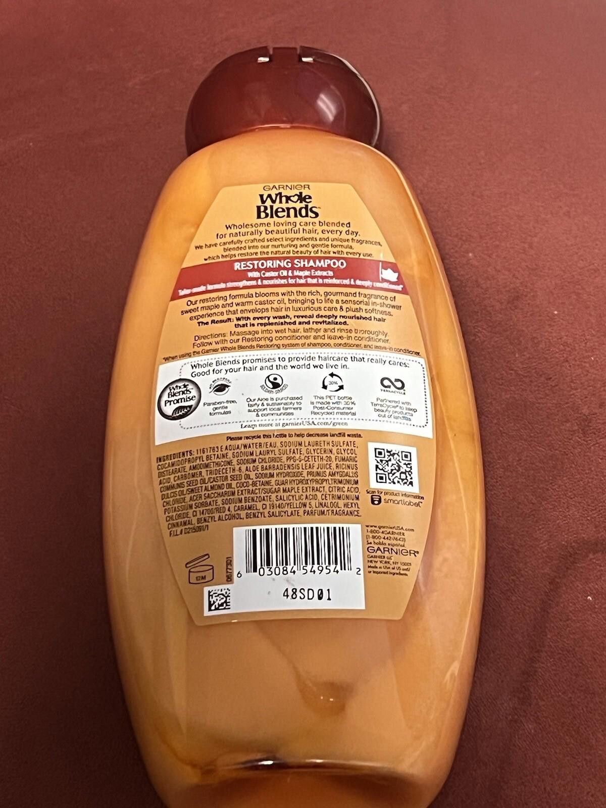Other Garnier Whole Blends Restoring Conditioner, Maple Remedy Size ONE SIZE - 7 Thumbnail