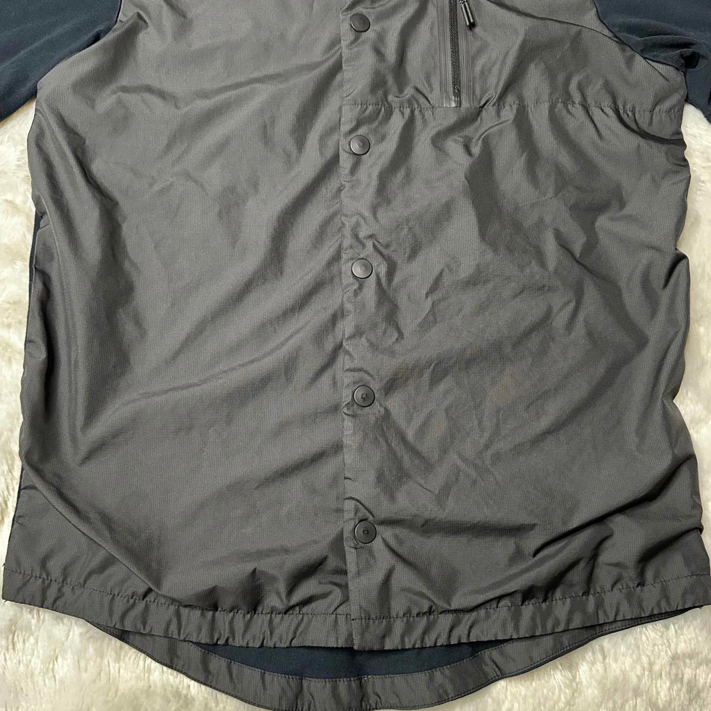 Nike Nike Tech Bonded Short Sleeve Button Down Shirt Black Mens S Size US S / EU 44-46 / 1 - 4 Thumbnail