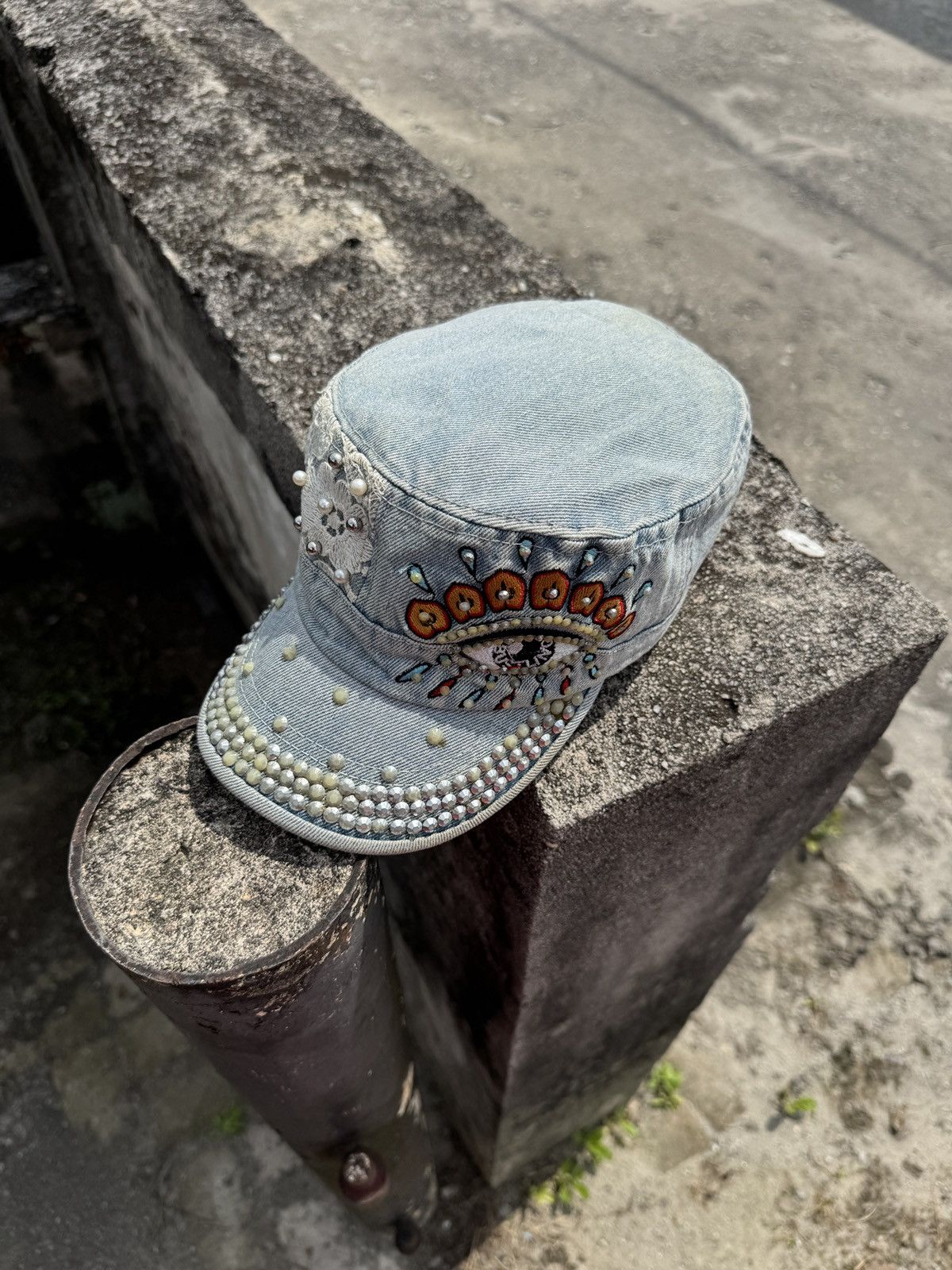 Designer Cadet Denim Style Bustling Guanqun Commando Size ONE SIZE - 7 Thumbnail