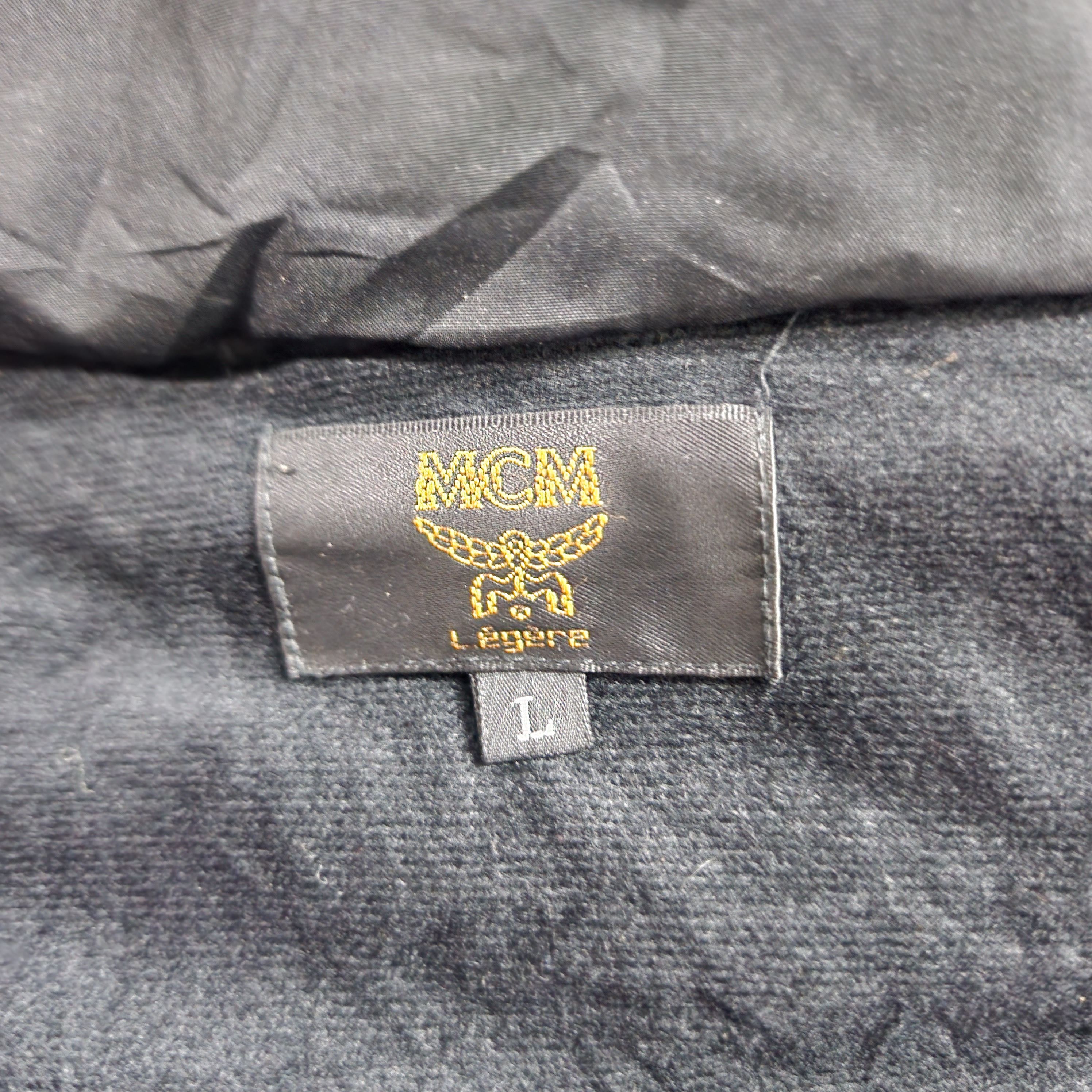 MCM MCM Legere Big Logo Windbreaker Size US L / EU 52-54 / 3 - 5 Thumbnail