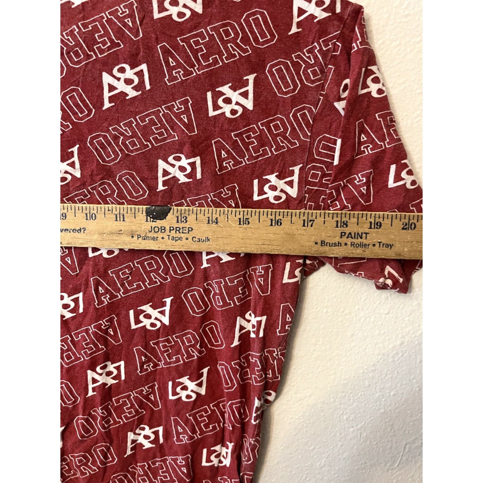 Aeropostale ✅ Aeropostale Graphic Tee Mens T-Shirt Size Small Red All Logo W/ Logo Size US S / EU 44-46 / 1 - 5 Thumbnail