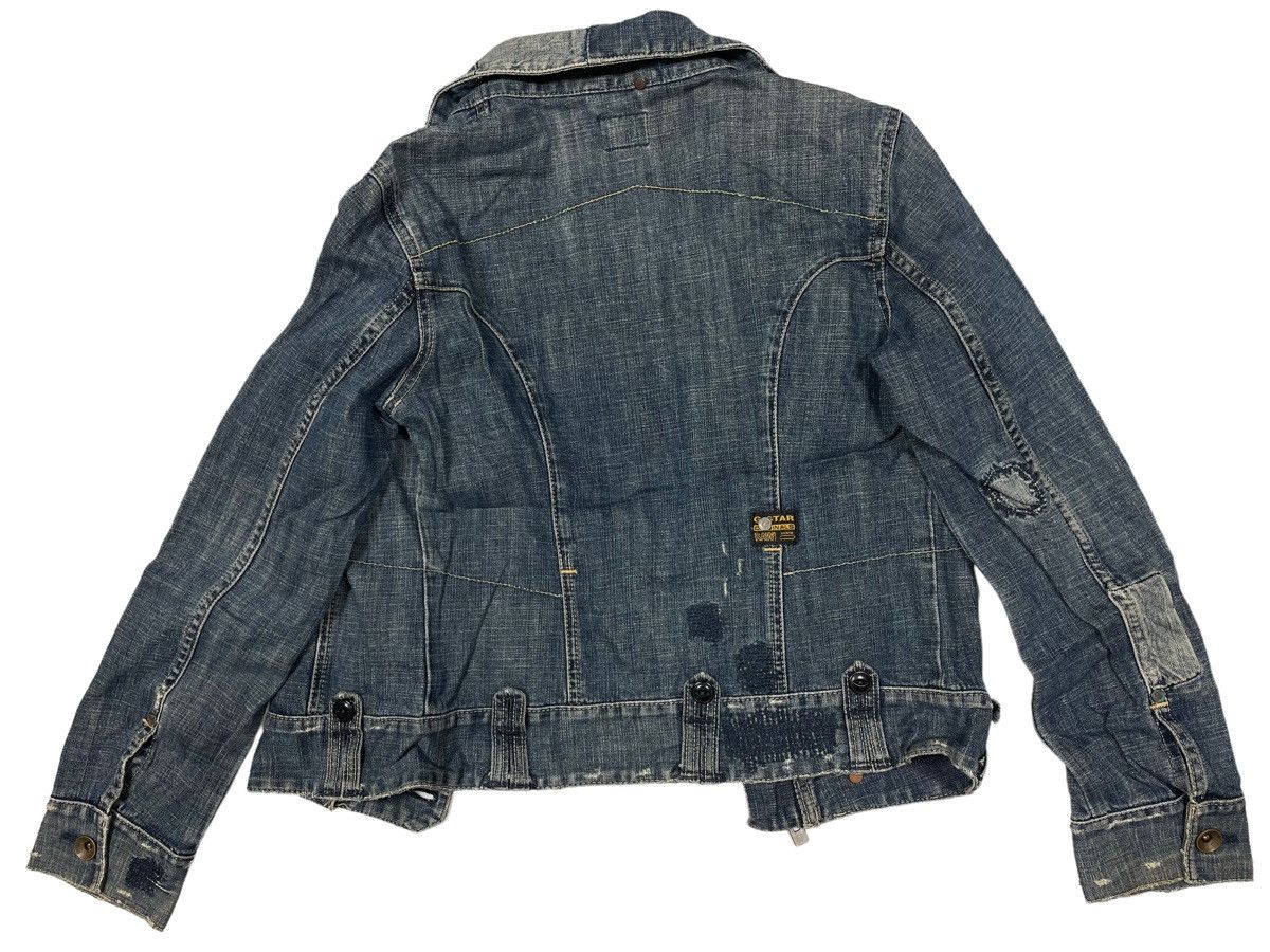 G-Star G-Star Raw Denim Jacket Women Kapital Style Size S / US 4 / IT 40 - 9 Thumbnail