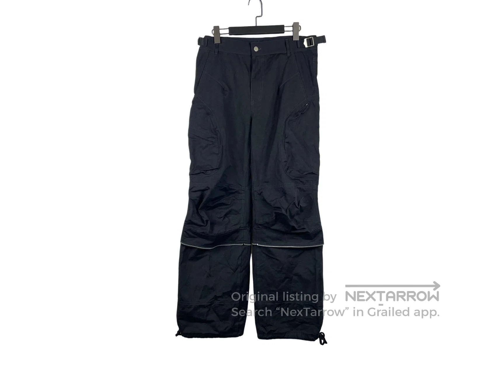 Other Far Archive size M Zipper Detail Multi-pocket Wide Leg Car Size US 27 - 1 Thumbnail