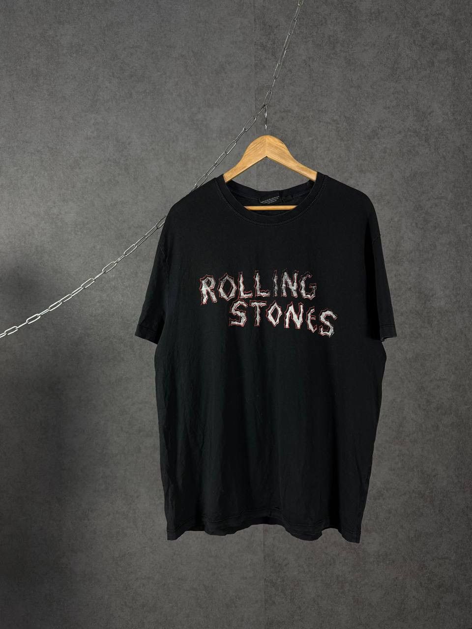The Rolling Stones The Rolling Stones rock band overprinted tee Size US XL / EU 56 / 4 - 1 Thumbnail