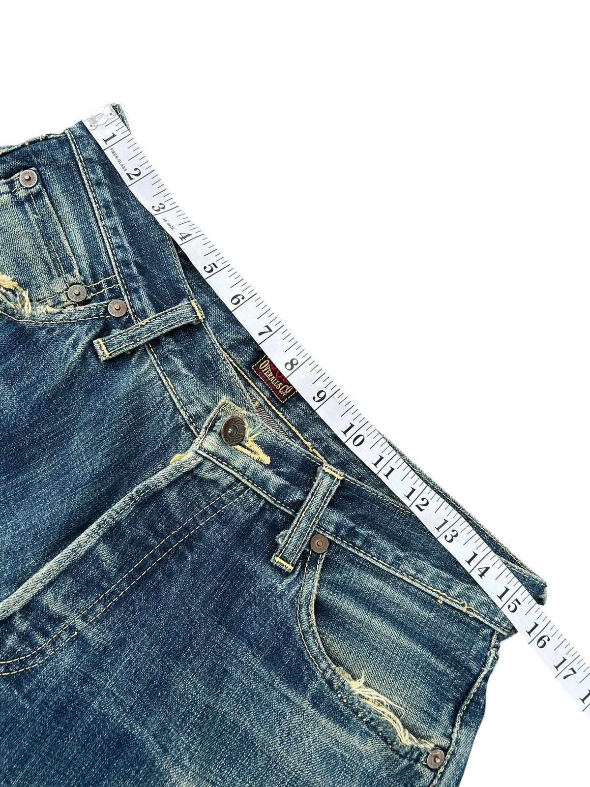 Kapital Vintage Real McCoy Selvedge Distressed Denim Jeans Size US 31 - 19 Thumbnail