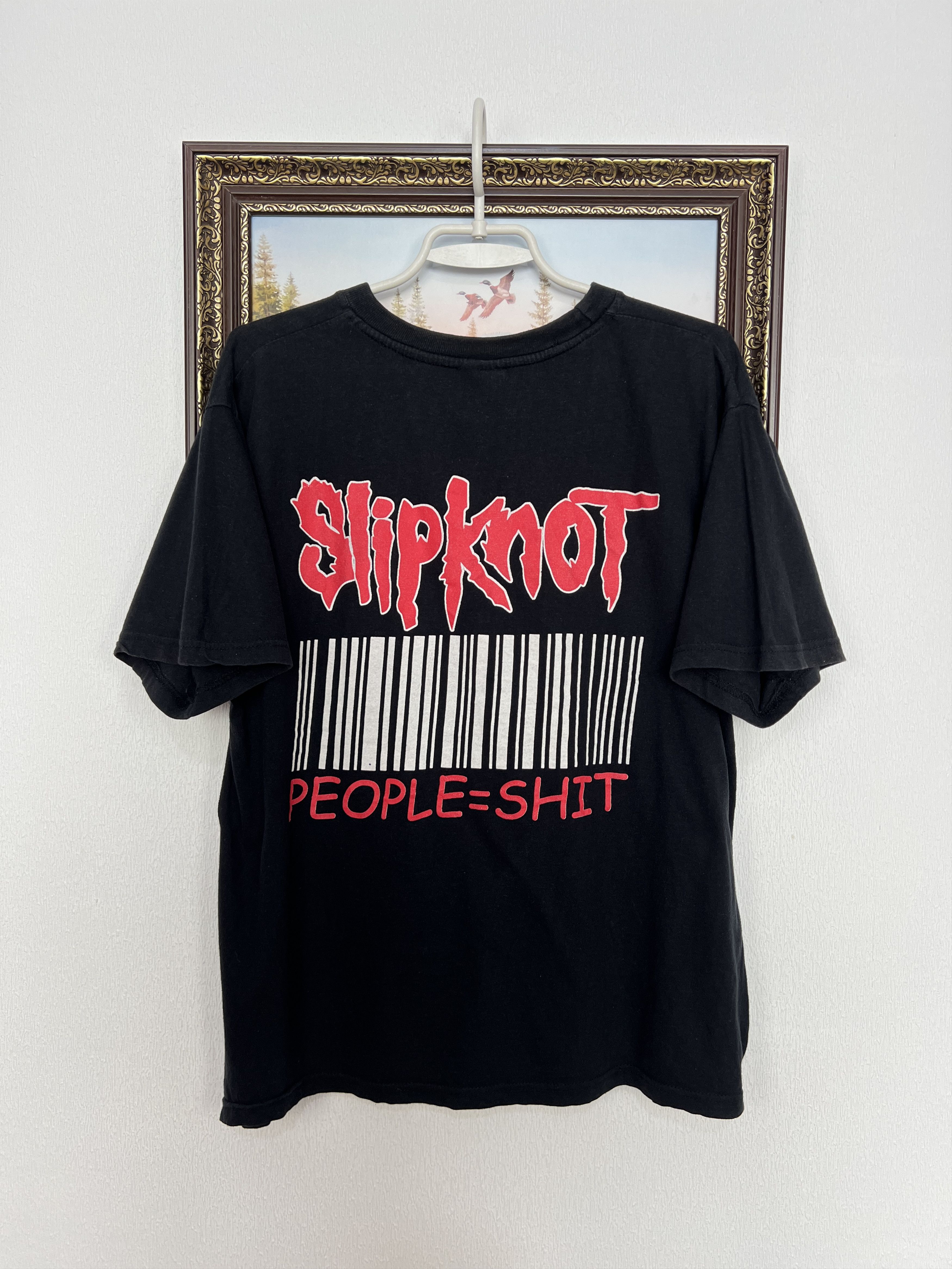 Vintage Vintage Slipknot Band Tee Over Print Shirt People Sht Mens Size US M / EU 48-50 / 2 - 10 Thumbnail
