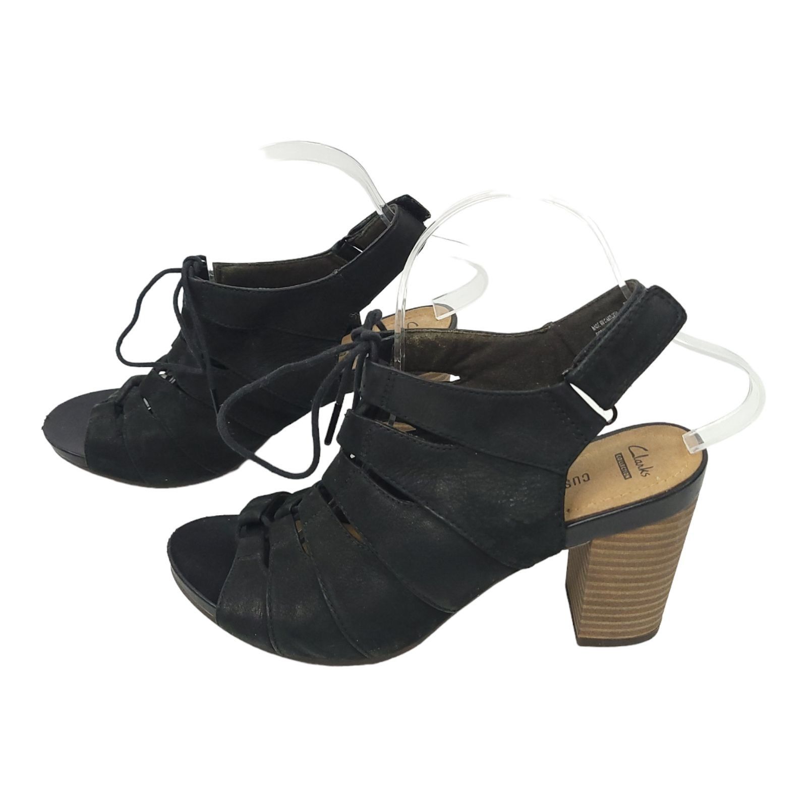 Clarks Clarks Banoy Waneta Sandals Womens 8.5 M Lace Up Gladiator B Size US 8.5 / IT 38.5 - 10 Thumbnail