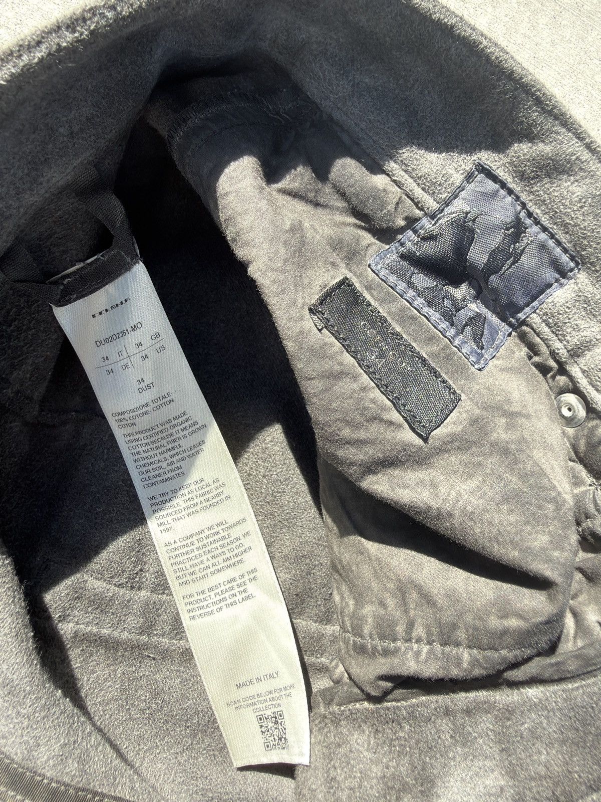 Rick Owens Drkshdw Rick owens Geth denim Size US 34 / EU 50 - 4 Thumbnail
