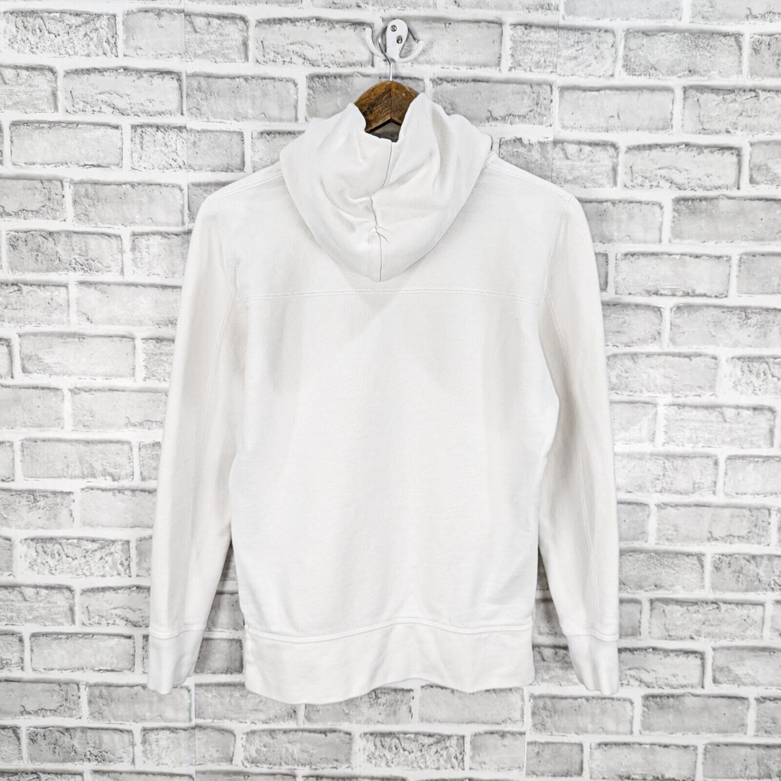 John Elliott JOHN ELLIOTT Cotton Hooded Villain Sweatshirt in White terry Size US XS / EU 42 / 0 - 3 Thumbnail