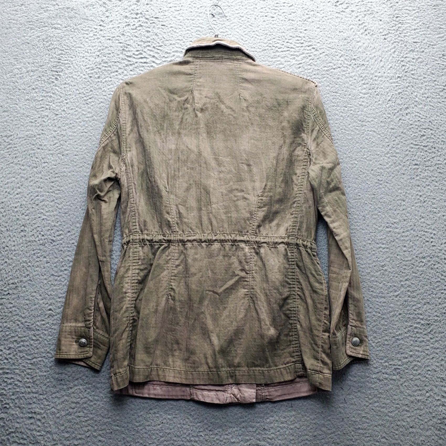Free People Free People Not Your Brother's Military Jacket Womens XS Multicolor Oversized Casual Shirt Size XS / US 0-2 / IT 36-38 - 2 Thumbnail