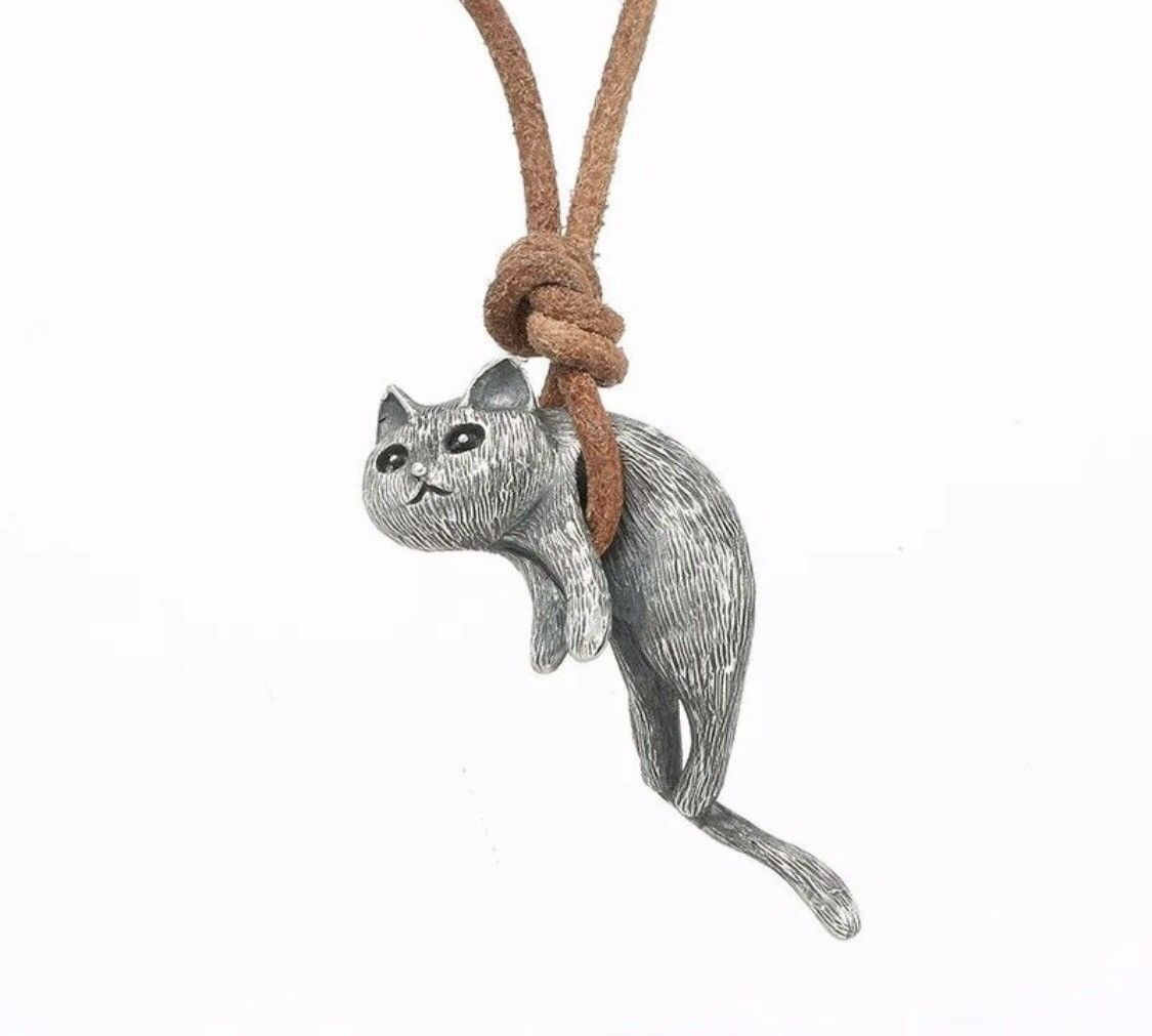 Jewelry Cute Cat Choker Necklaces Size ONE SIZE - 1 Thumbnail