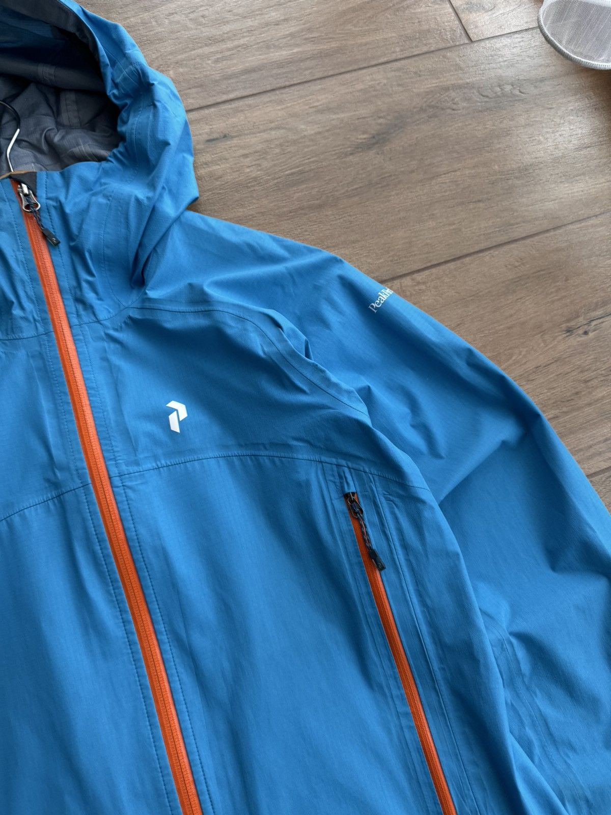 Goretex × Peak Performance × Vintage Vintage Peak Performance Gore-Tex Waterproof Blue Jacket Size S / US 4 / IT 40 - 8 Thumbnail