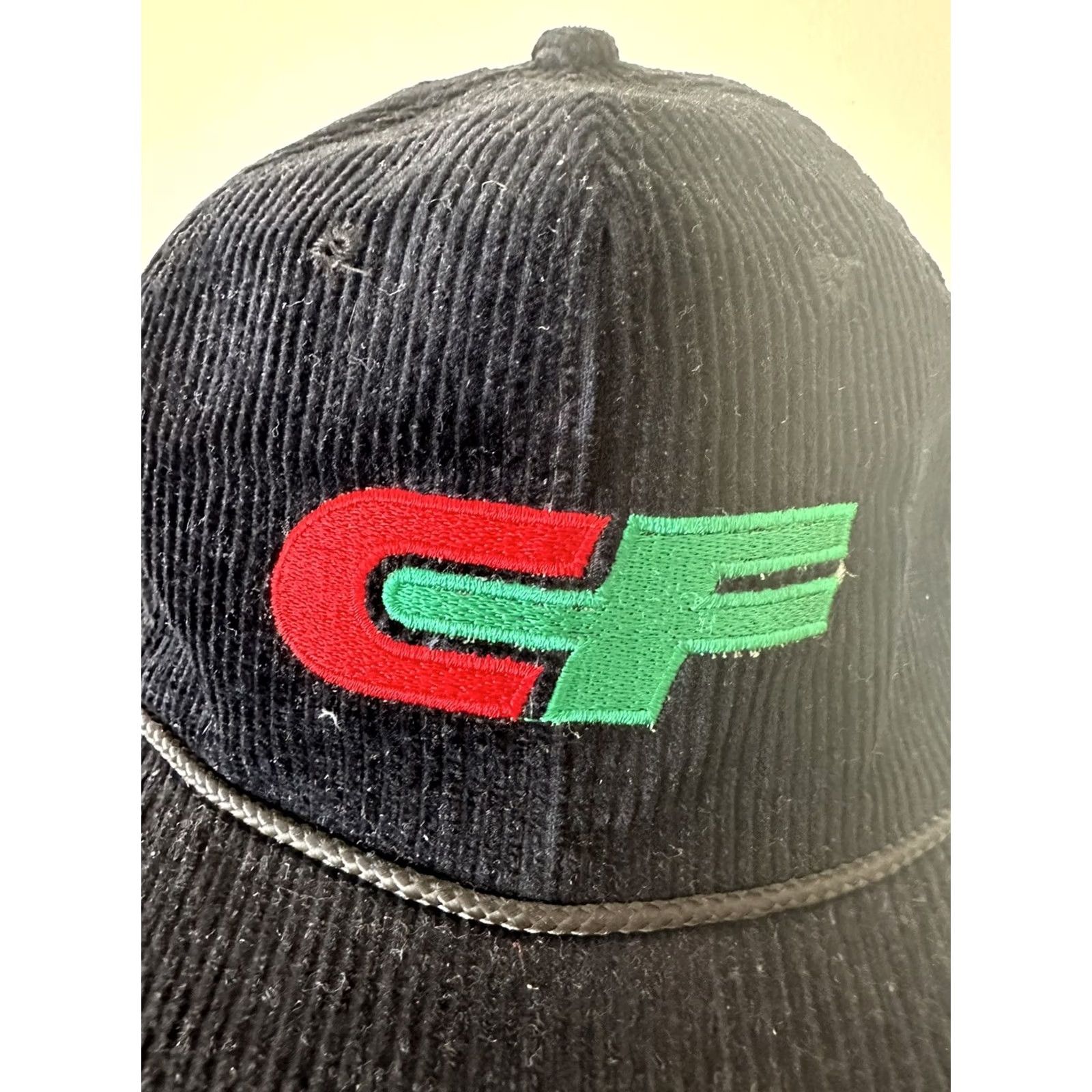 Vintage VINTAGE Tonkin Consolidated Freight CF Trucking Corduroy Snapback Hat NWOT 90s Size ONE SIZE - 2 Thumbnail