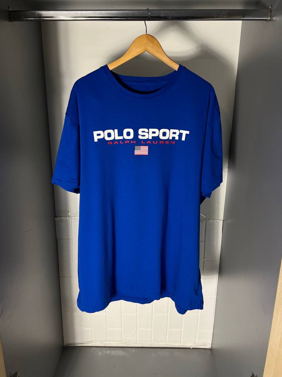 Polo Ralph Lauren VINTAGE POLO SPORT RALPH LAUREN BIG LOGO T-SHIRT RETRO Y2K Size US XXL / EU 58 / 5 - 1 Thumbnail