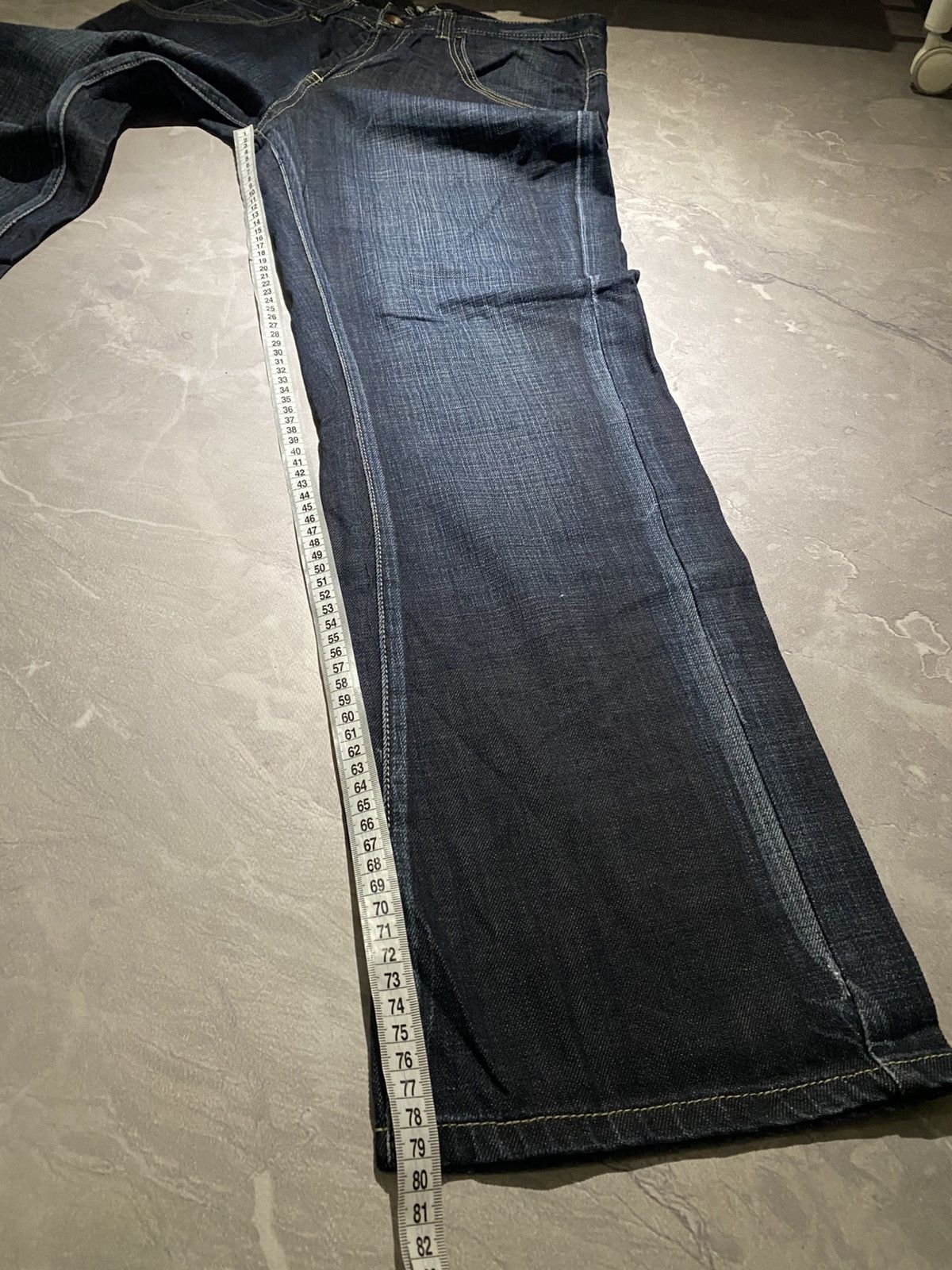 Japanese Brand Heavy Washed Darkwear Slim / Avant Garde Number Nine Style Size US 32 / EU 48 - 13 Thumbnail
