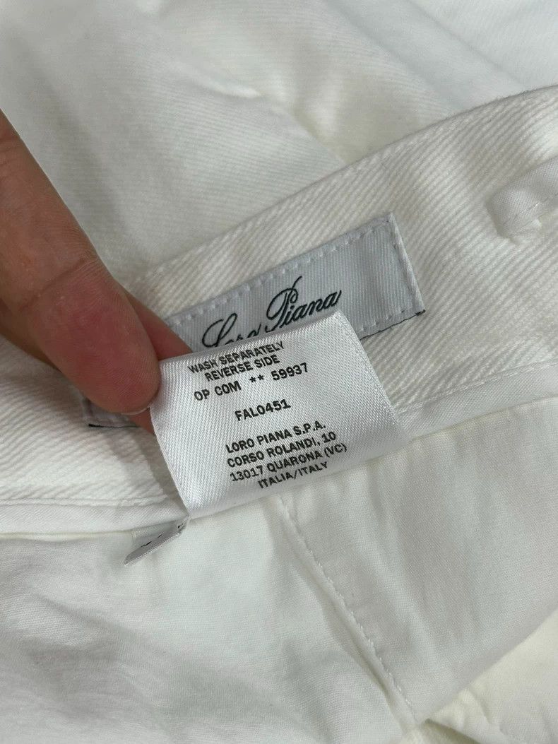Loro Piana LORO PIANA White skinny jeans Size 26" / US 2 / IT 38 - 6 Thumbnail