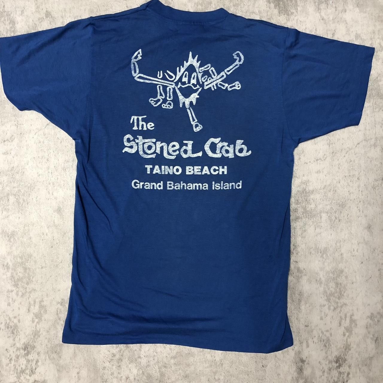 Other 80s blue and white graphic tee Size US M / EU 48-50 / 2 - 4 Thumbnail