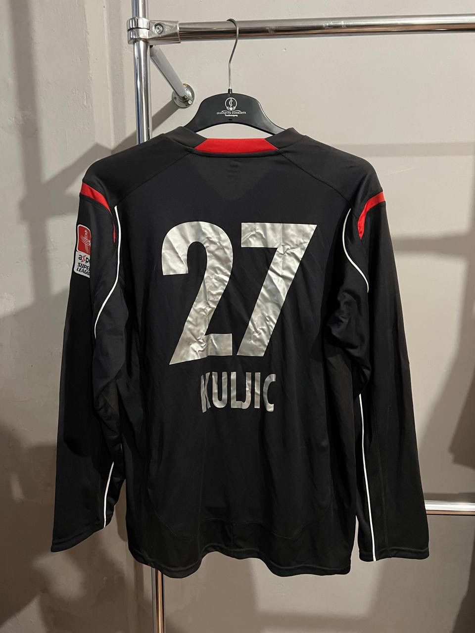 Erima 2009/10 NEUCHATEL XAMAX #27 KULJIC MATCH WORN SOCCER JERSEY Size US L / EU 52-54 / 3 - 2 Thumbnail