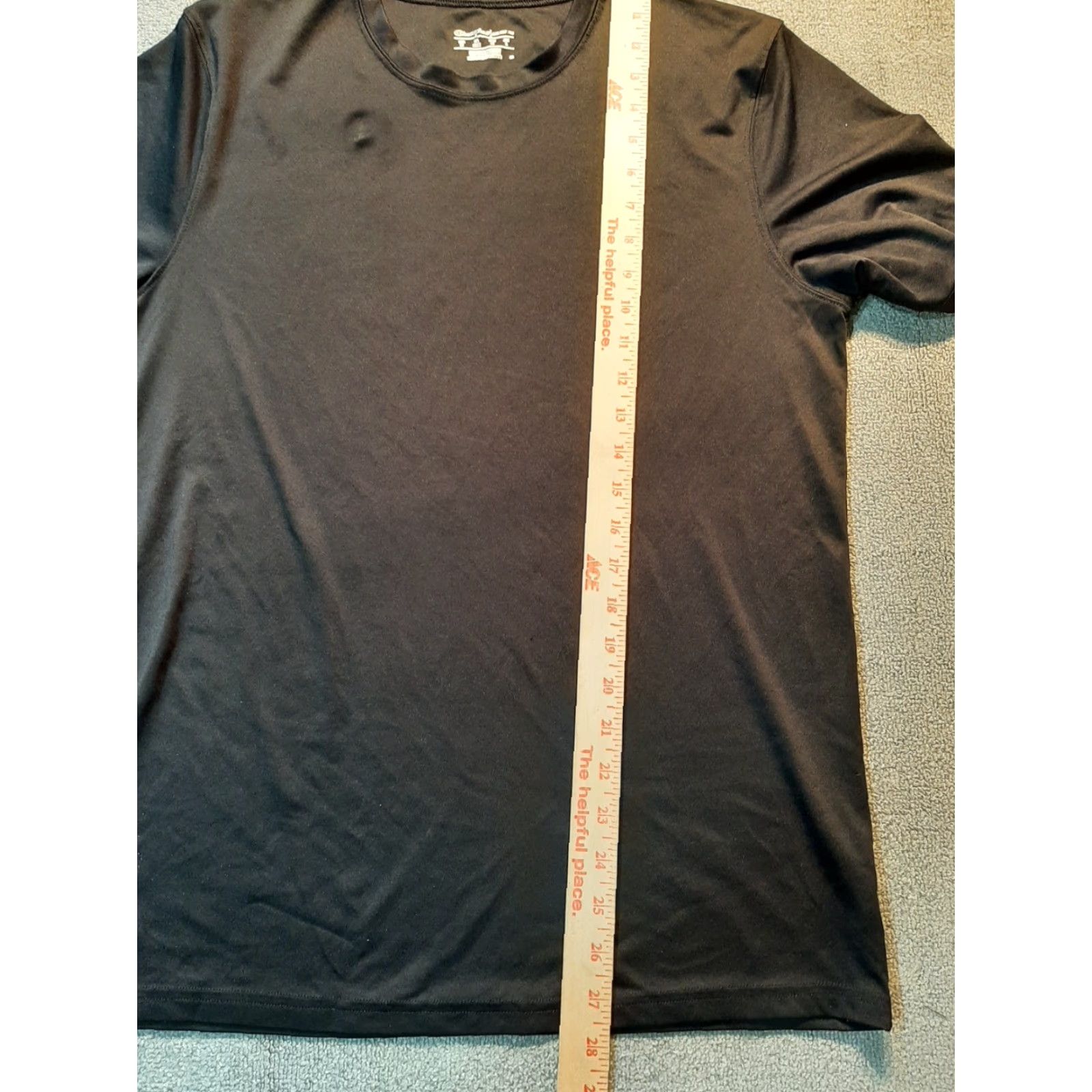 Champion Champion AthleticWear Men’s T-Shirt Short Sleeve Medium Black Crew Neck, Regular, Classic, Tagless, Machine Washable, Men Size US M / EU 48-50 / 2 - 3 Thumbnail