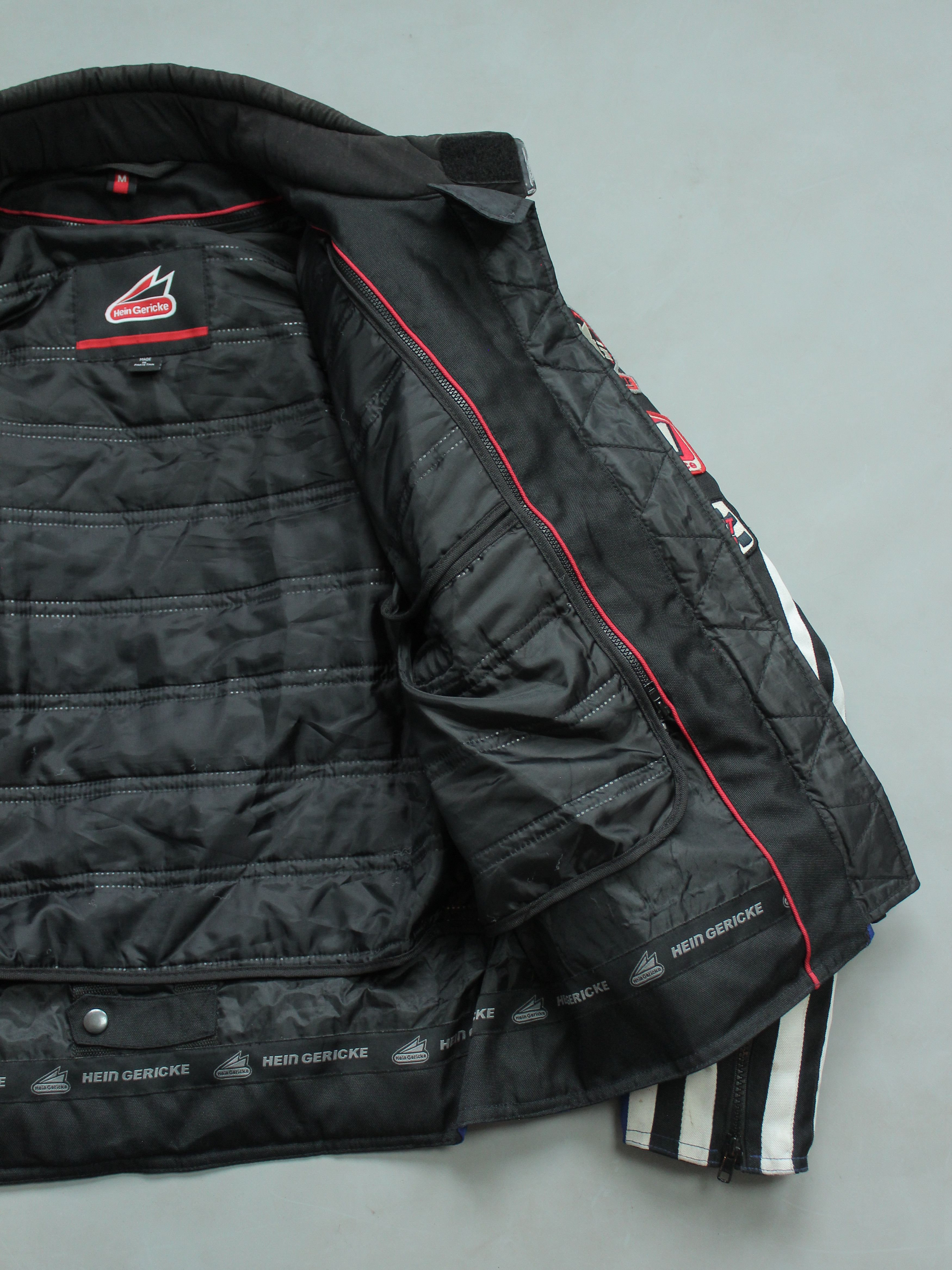 Hein Gericke × Vintage HEIN GERICKE LINED RACING JACKET + removable protection Size US M / EU 48-50 / 2 - 16 Thumbnail