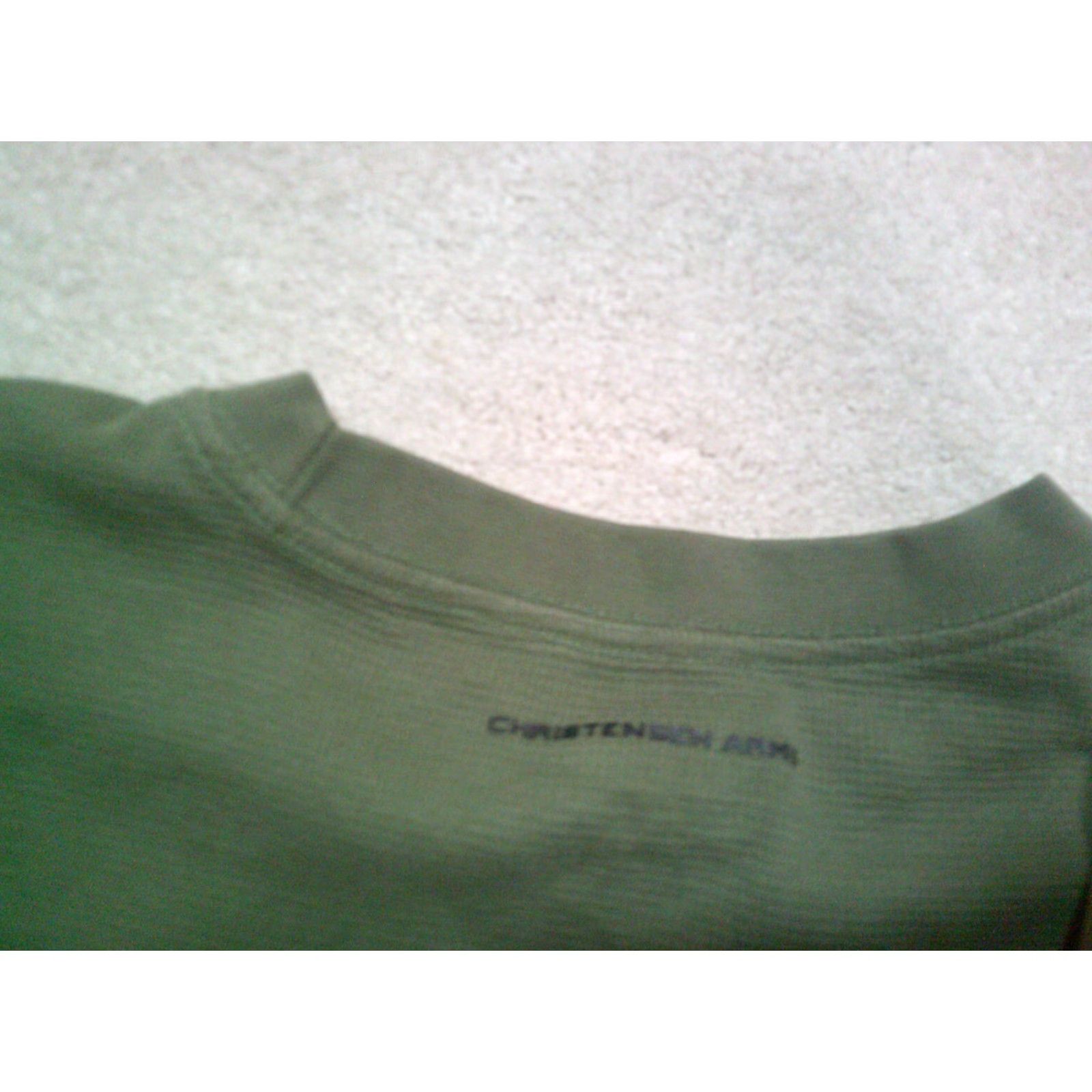 Vintage Christensen Arms Thermal Shirt Mens Medium Green Waffle Knit Shirt Mens Size US M / EU 48-50 / 2 - 6 Thumbnail