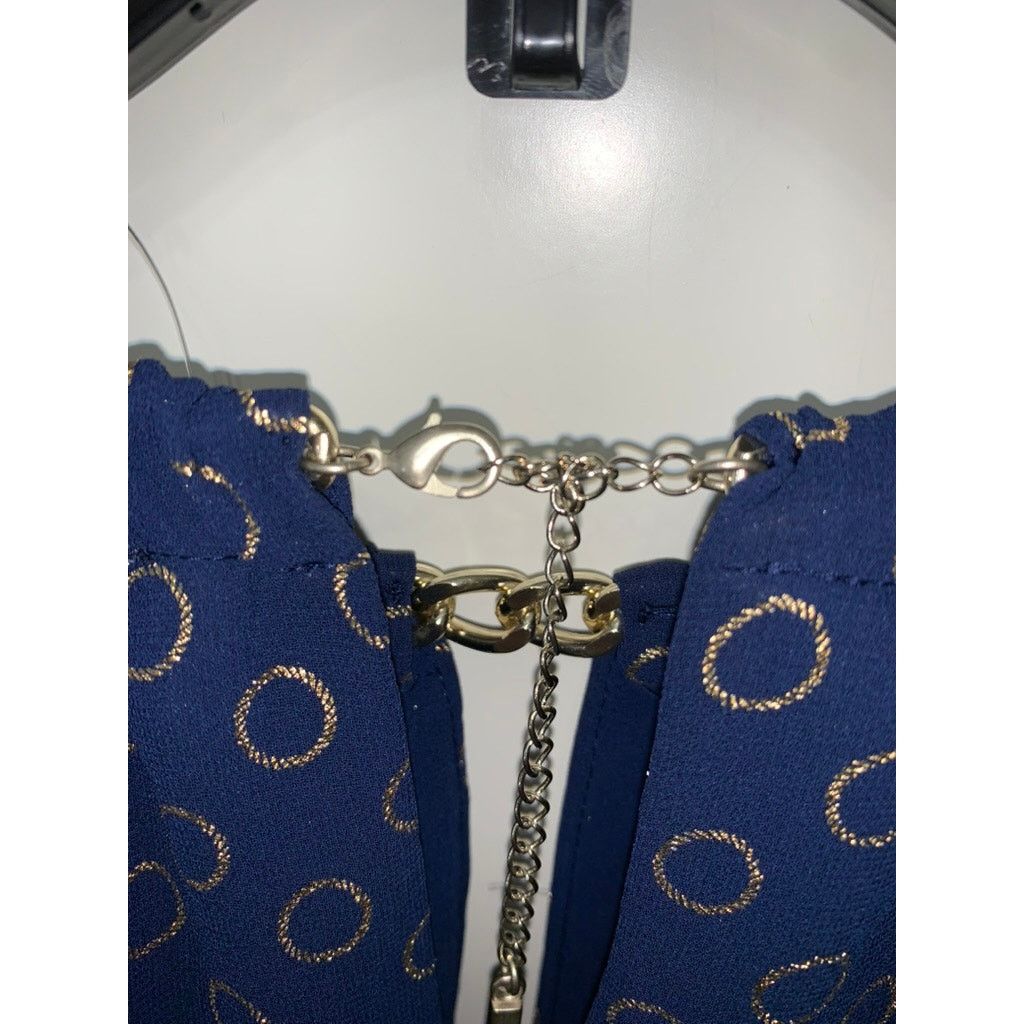 Michael Kors NWT Michael Kors Women's Chain Halter Blouse Large Size L / US 10 / IT 46 - 9 Thumbnail