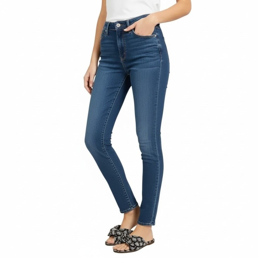 J.Crew J.Crew BlueToothpick Jeans, US25 + J.Crew Sandals US7.5 Size 25" / US 0 / IT 36 - 1 Thumbnail