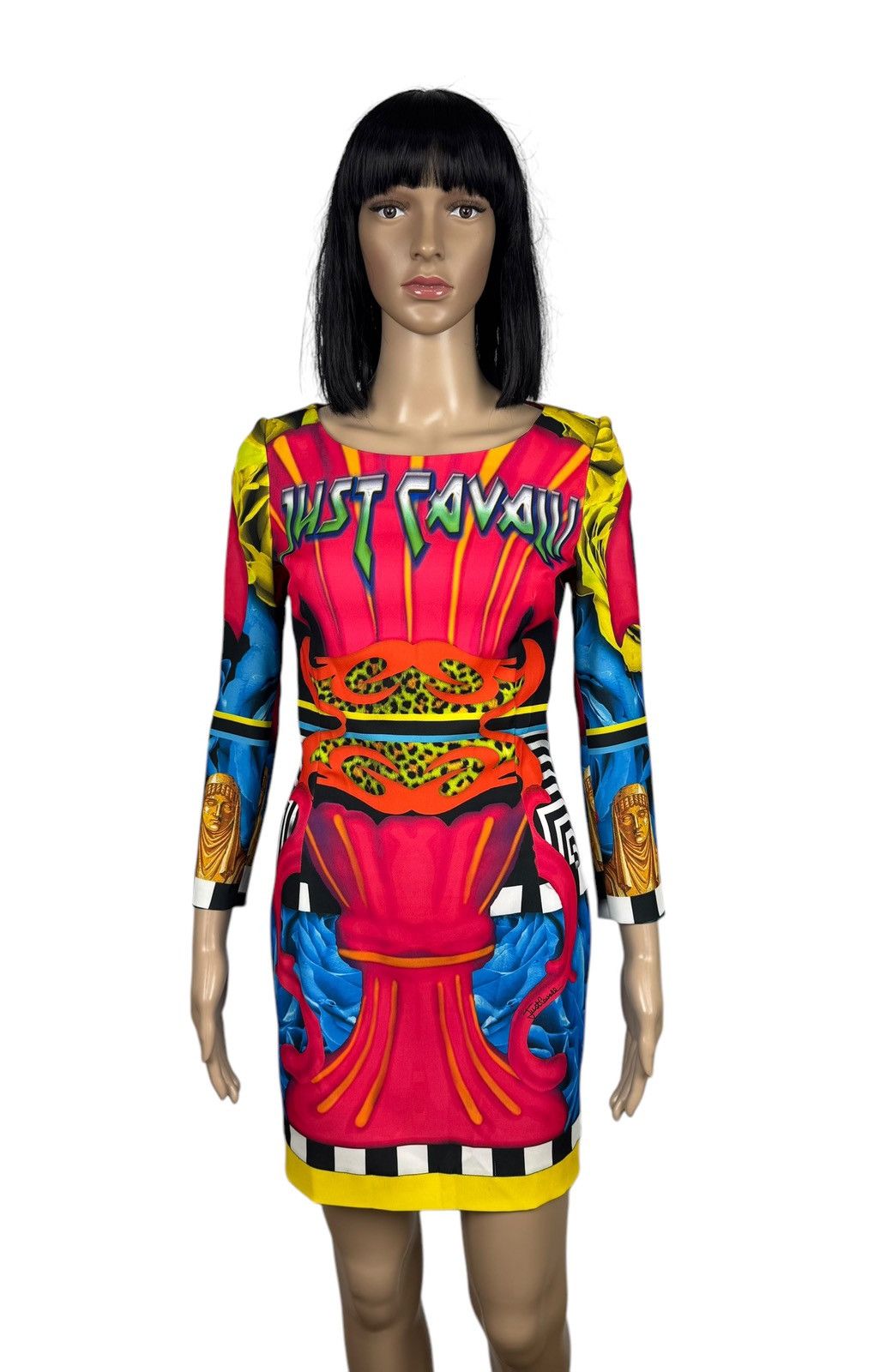 Just Cavalli Just Cavalli Printed Mini Dress Stretch size 38 Size XS / US 0-2 / IT 36-38 - 1 Thumbnail