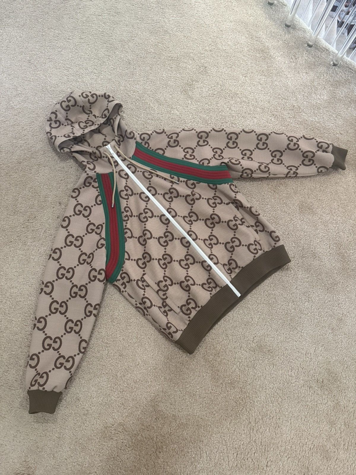 GG Gucci Zip Up Jacket