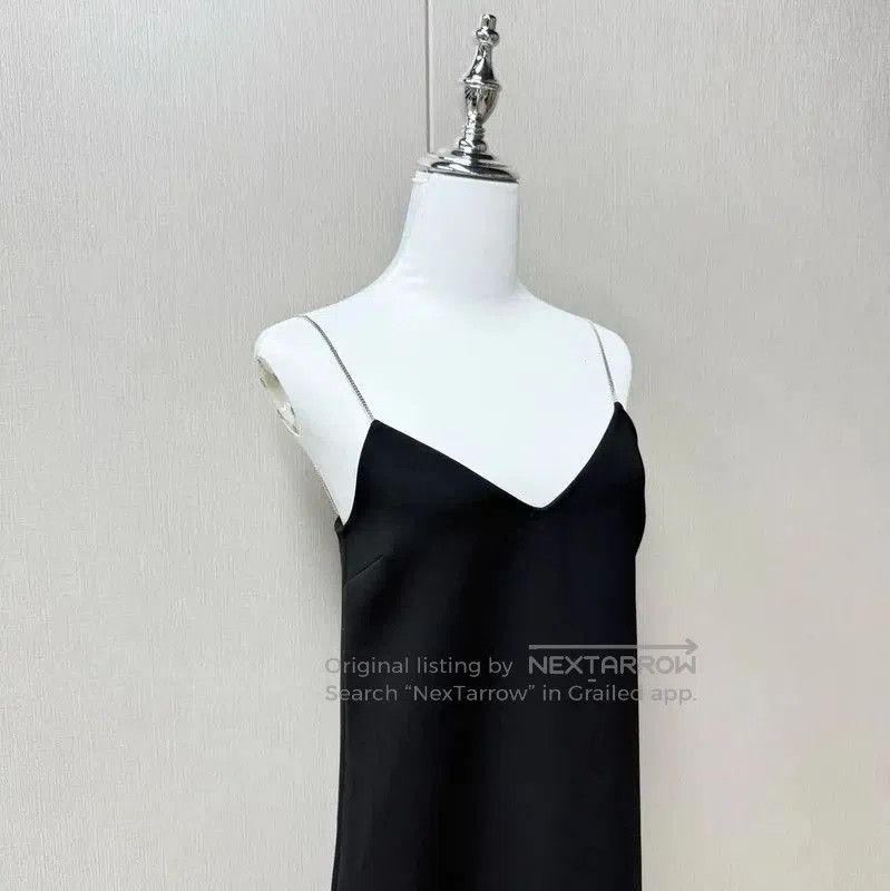 Miu Miu Miu Miu Black Sleeveless Dress with Fringe . Size M / US 6-8 / IT 42-44 - 3 Thumbnail
